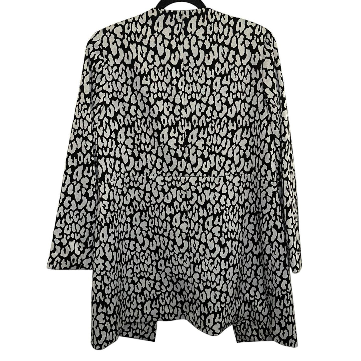 Anne Klein Anne Klein Animal Print Open Front Topper Jacket Blazer Size S / US 4 / IT 40 - 2 Thumbnail