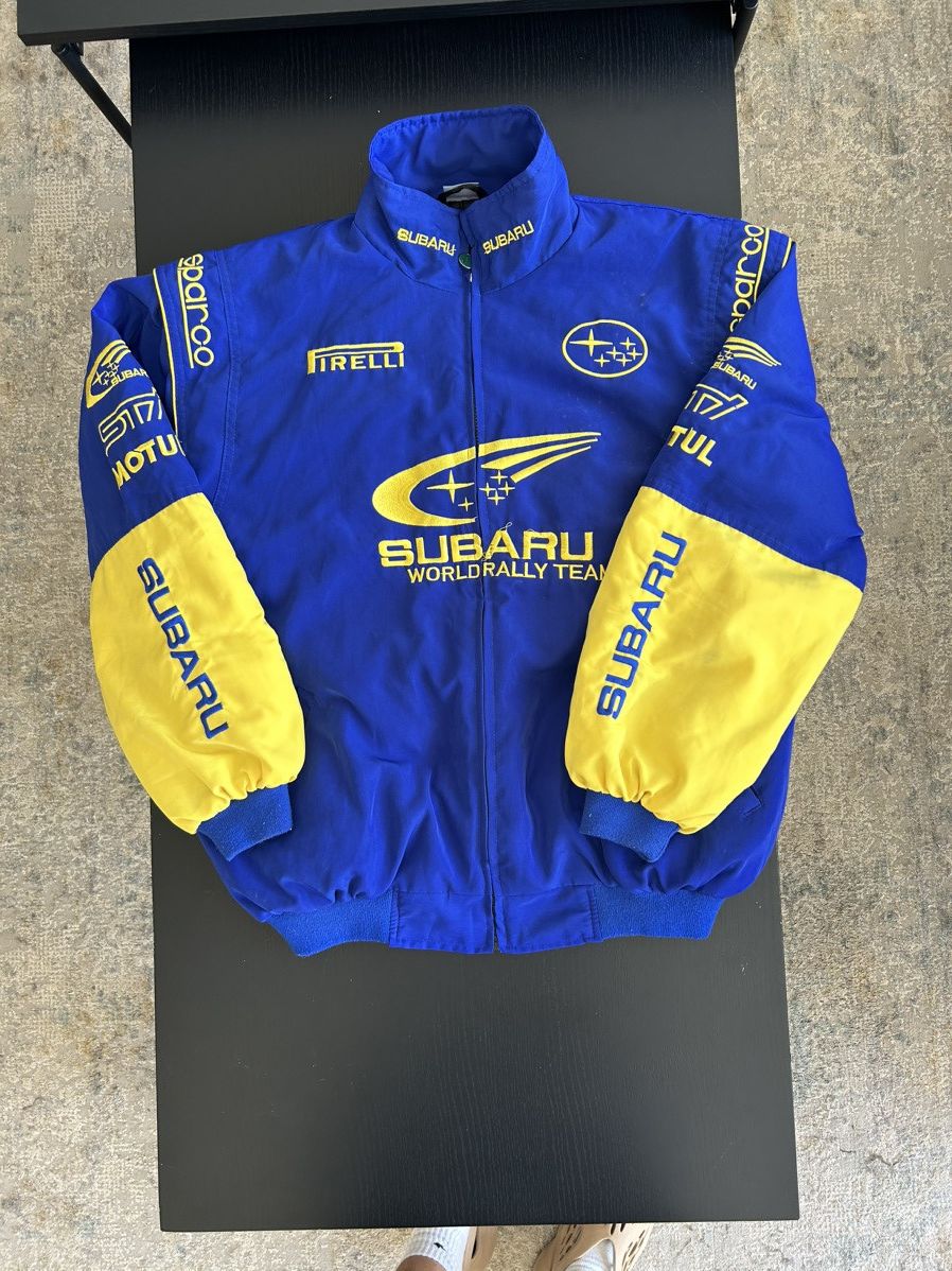 Vintage Subaru Motorsport Racing Jacket Size US XXL / EU 58 / 5 - 1 Thumbnail