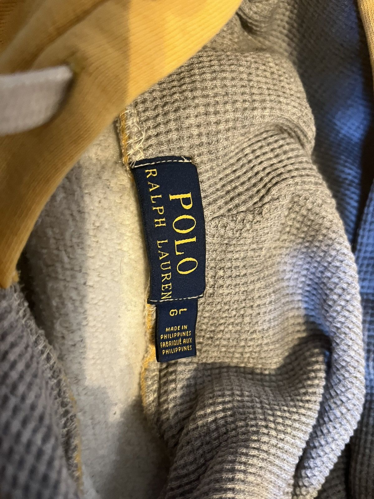 Polo Ralph Lauren Polo Ralph Lauren Patchwork Hoodie Size US L / EU 52-54 / 3 - 3 Thumbnail