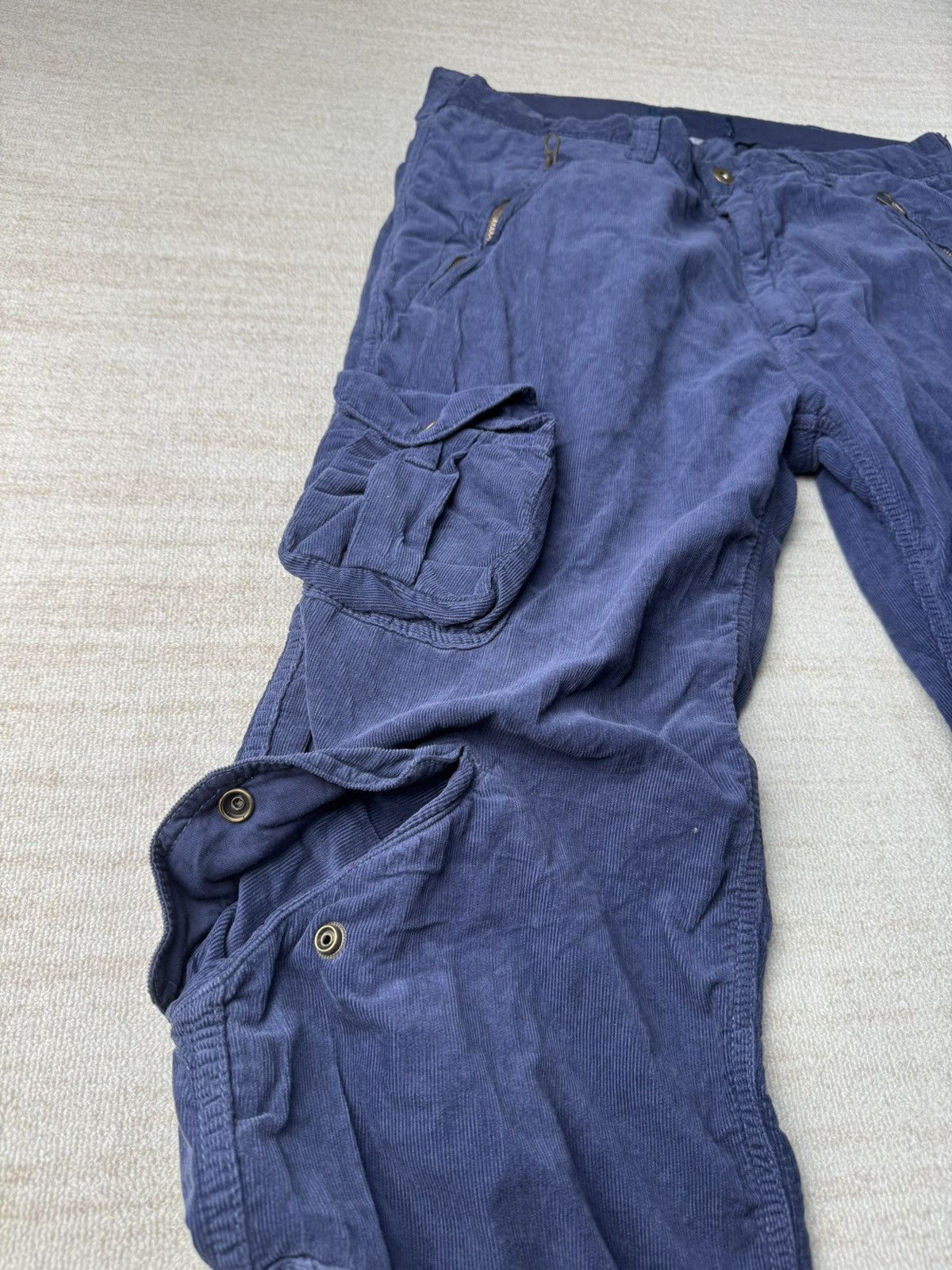 Polo Ralph Lauren Corduroy Cargo Trouser Utility Pants 34x30 Size US 34 / EU 50 - 3 Thumbnail