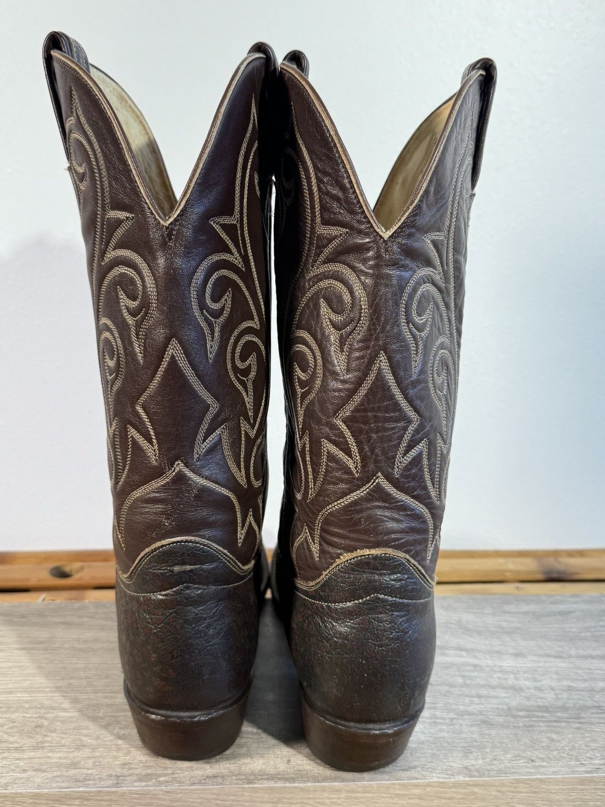 Other Men’s Hondo Exotic Cowboy Boots Size 11 A (Narrow) Caribou Size US 11 / EU 44 - 6 Thumbnail