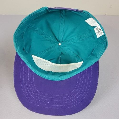 Other Vintage Bud King of Beers Teal Purple Snapback Hat Size ONE SIZE - 7 Thumbnail