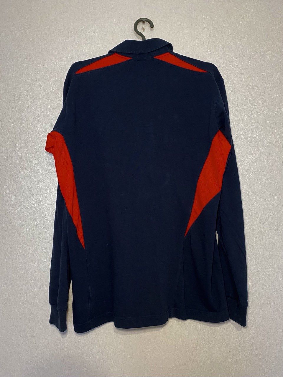 Nike × Vintage Nike O2 Long Sleeve Shirt England Rugby Polo Jersey Size L Size US L / EU 52-54 / 3 - 5 Thumbnail