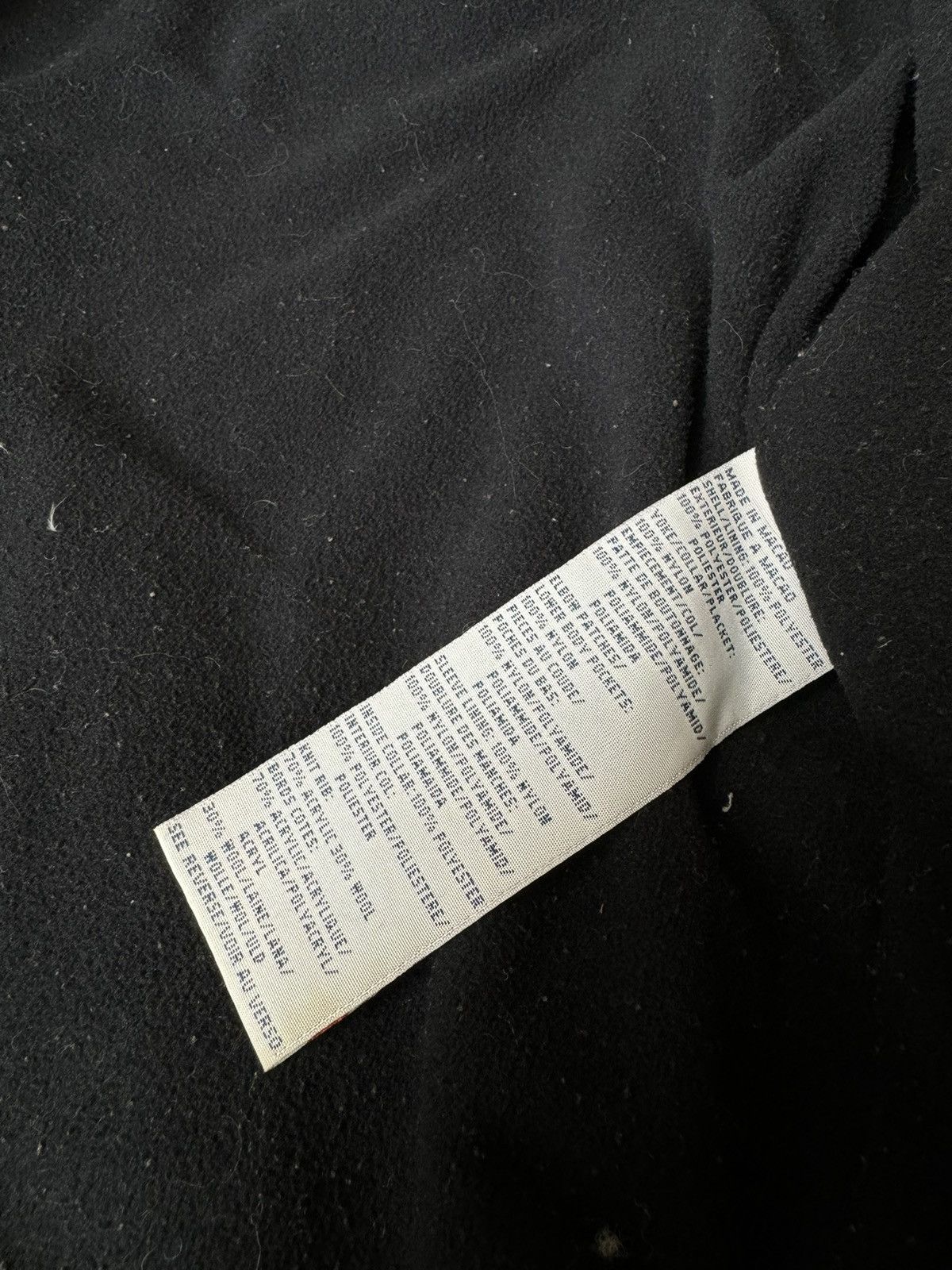 Ralph Lauren × Ralph Lauren Sport Vintage 90’s Y2K Polo Sport Black Fleece Nylon Jacket L Size US L / EU 52-54 / 3 - 9 Thumbnail