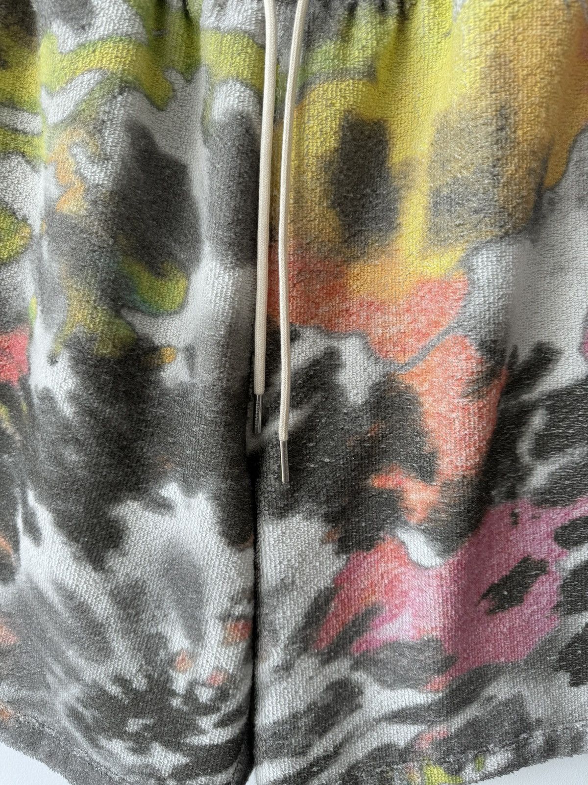 Celine CELINE SS24 TIE DYE TERRY COTTON SHORTS Size US 34 / EU 50 - 4 Thumbnail