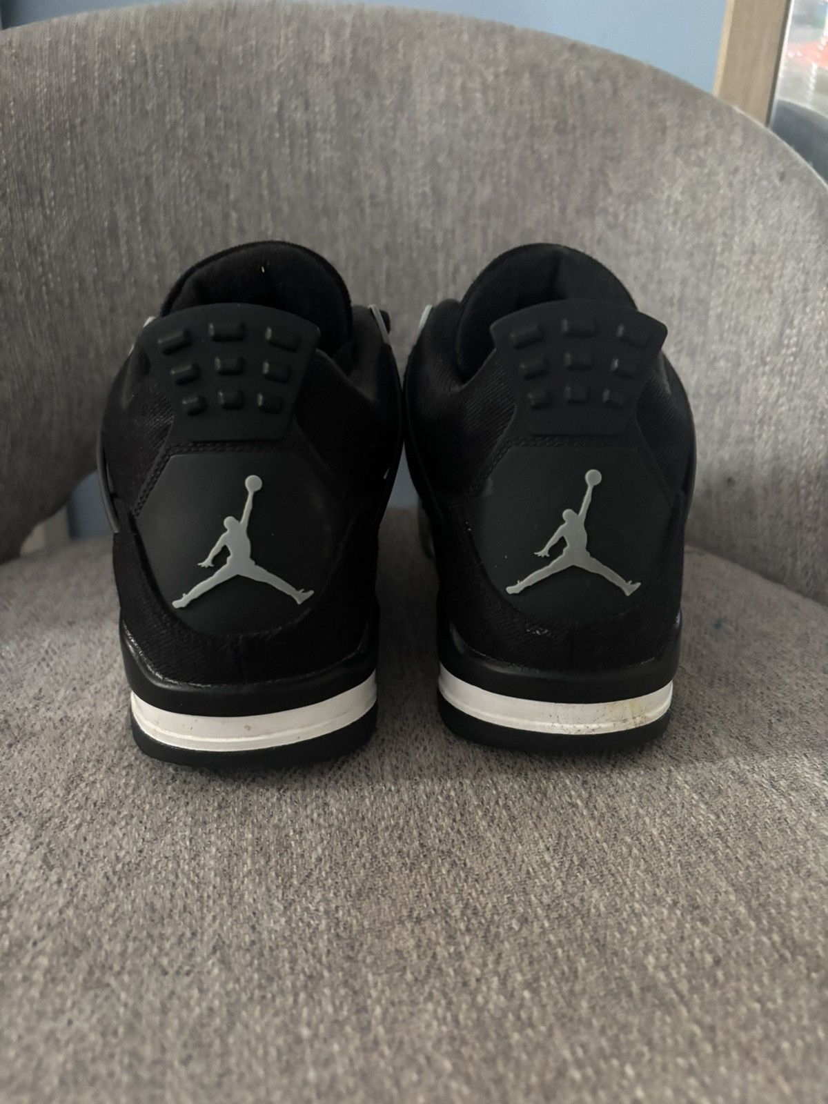 Jordan Brand Jordan 4 Black Canvas Retro SE Size US 9 / EU 42 - 4 Thumbnail