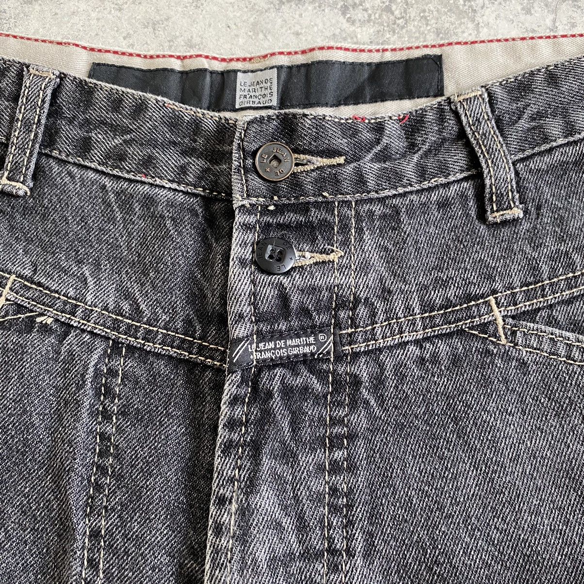 Marithe + Francois Girbaud 2000’s MFG Relaxed Fit Ash Grey Work Denim Jeans Size US 32 / EU 48 - 8 Thumbnail