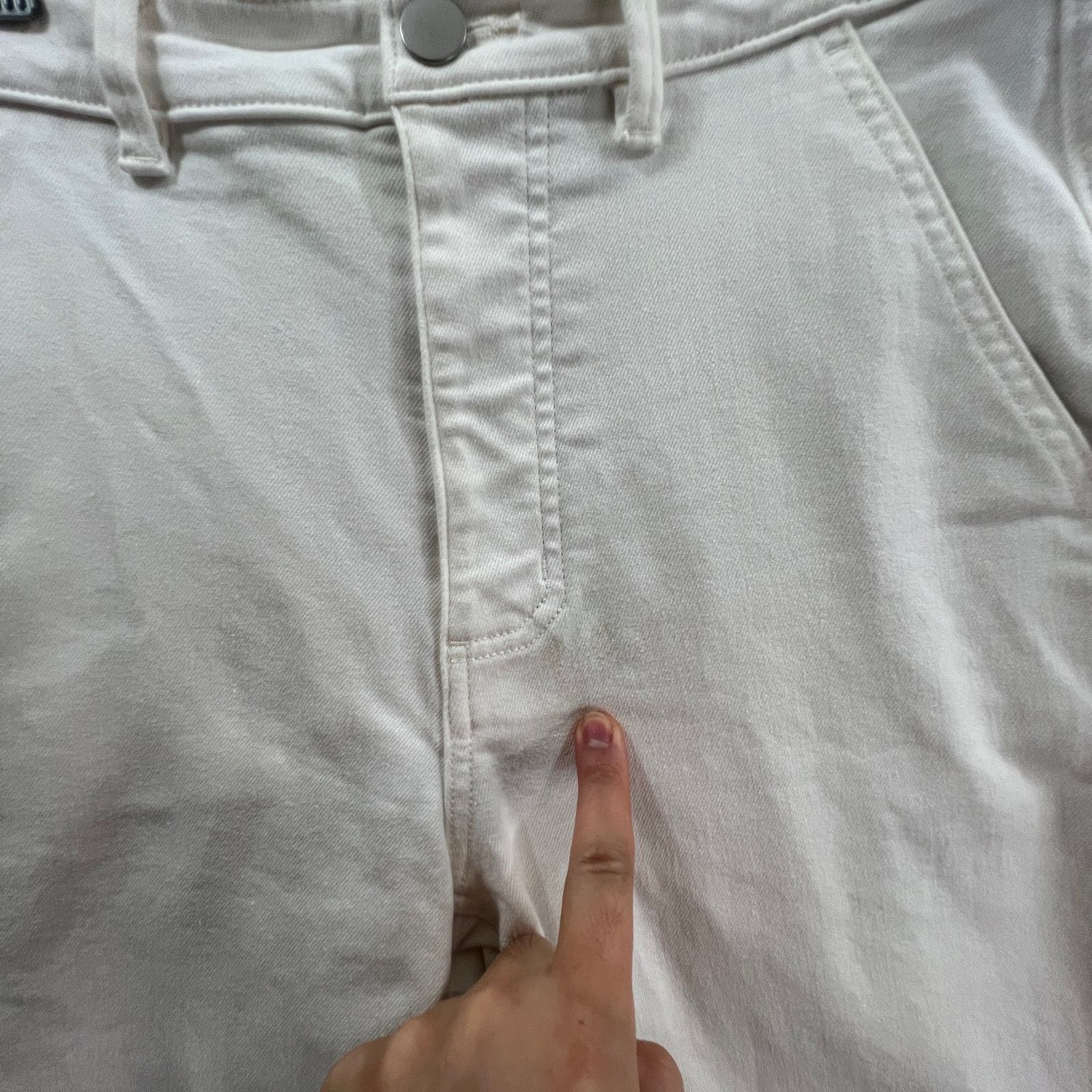 Everlane Everlane Women's Pants Size 8 White Jeans Size 30" / US 8 / IT 44 - 3 Thumbnail