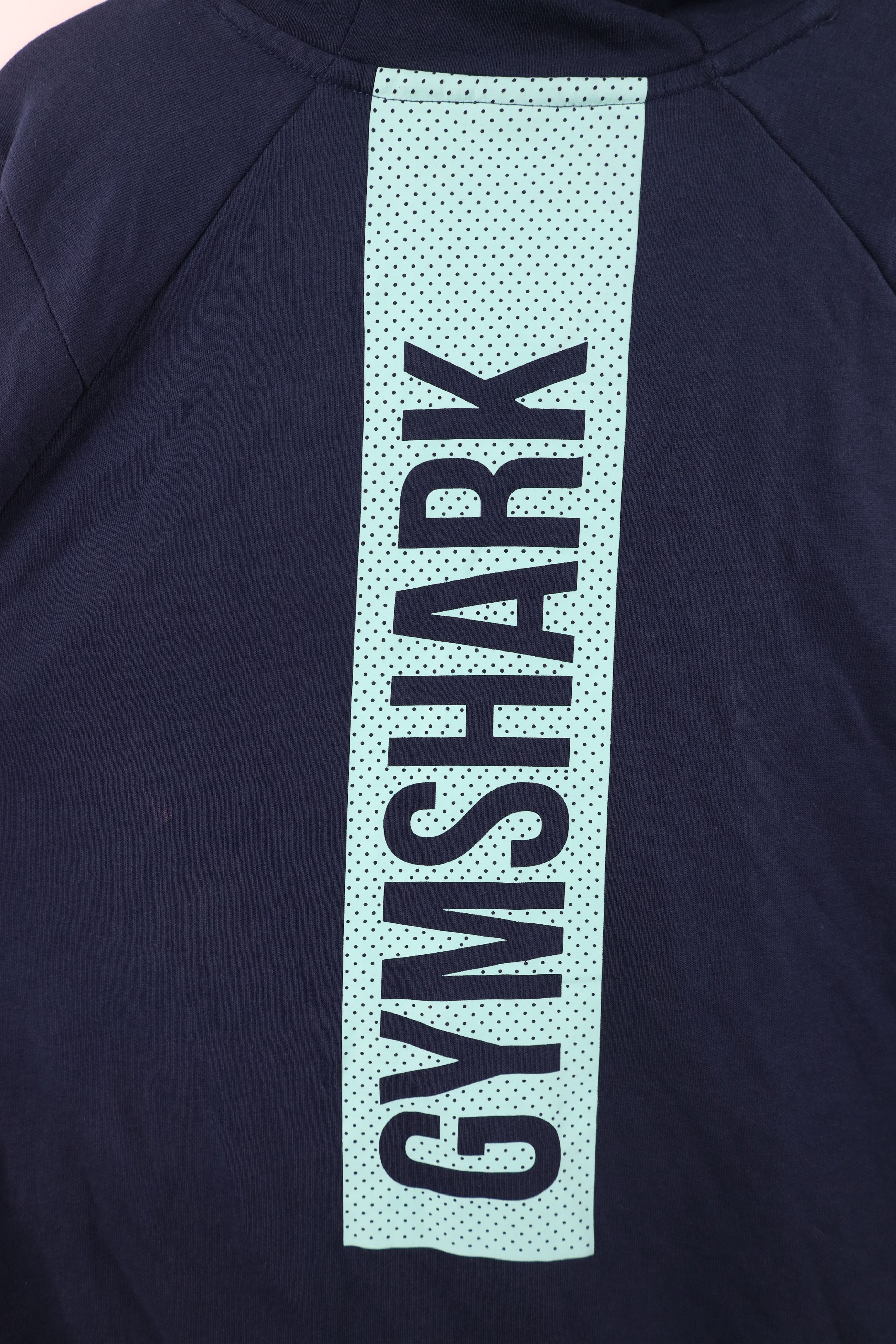 Gymshark × Vintage Gymshark Spell Out Lightweight Gym Hoodie Sweatshirt Blue Size US M / EU 48-50 / 2 - 10 Thumbnail