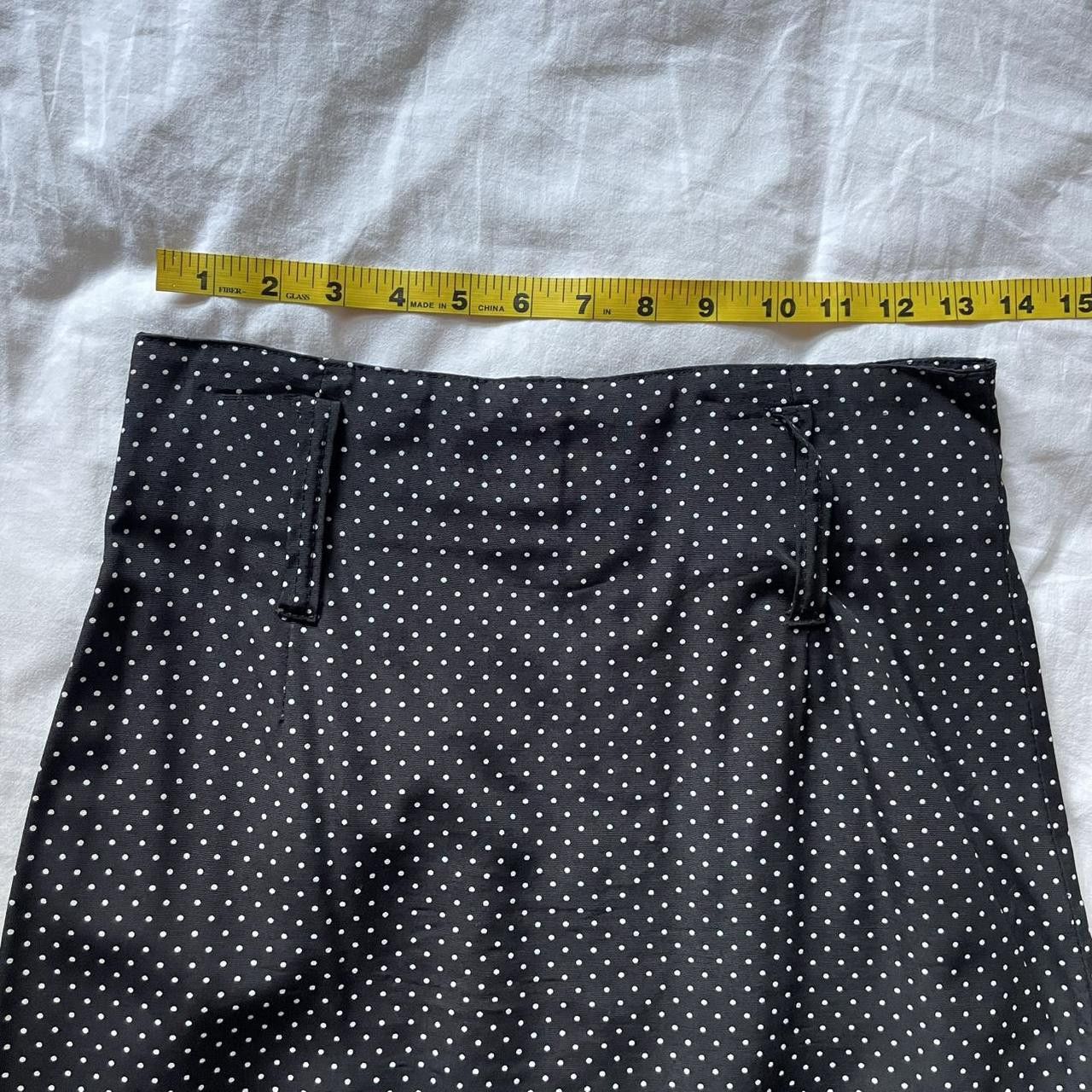 Vintage Vintage 90s Polka Dot Midi Skirt Size 27" / US 4 / IT 40 - 5 Thumbnail