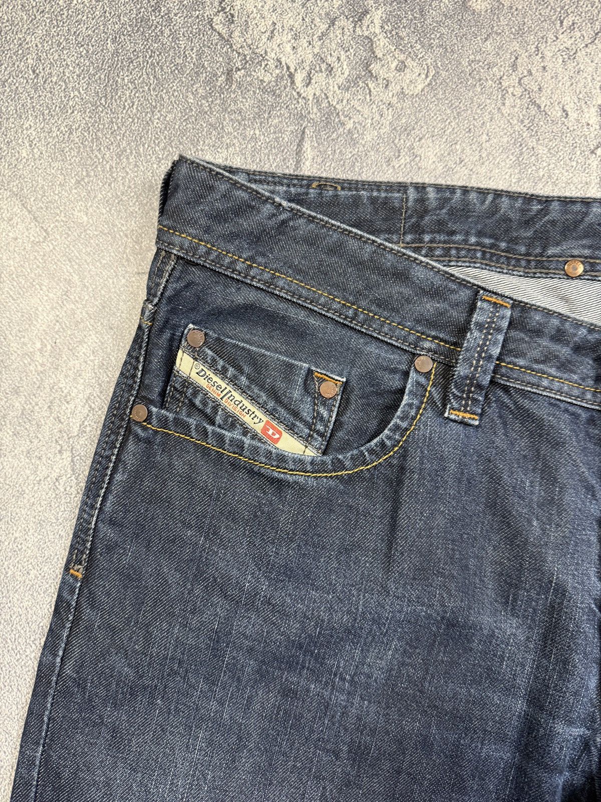 Diesel Vintage Diesel Opium Jeans Size 34 Baggy Crazy 00s USA Size US 34 / EU 50 - 4 Thumbnail