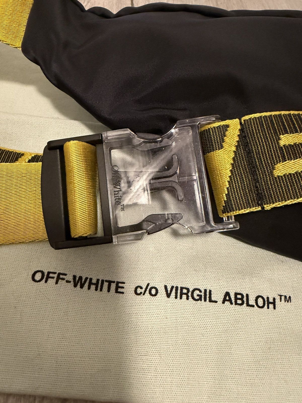 Off-White Off-White black nylon belt bag Size ONE SIZE - 4 Thumbnail
