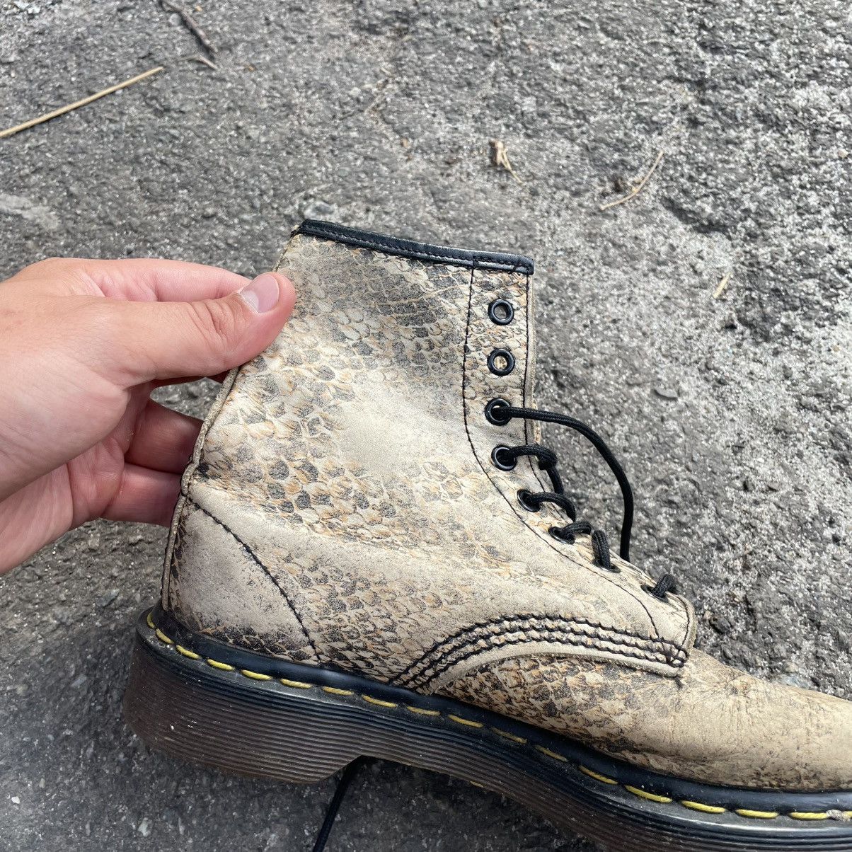 Dr. Martens Doc Dr. Martens anaconda boots snake shoes British Size US 5 / EU 37 - 9 Thumbnail