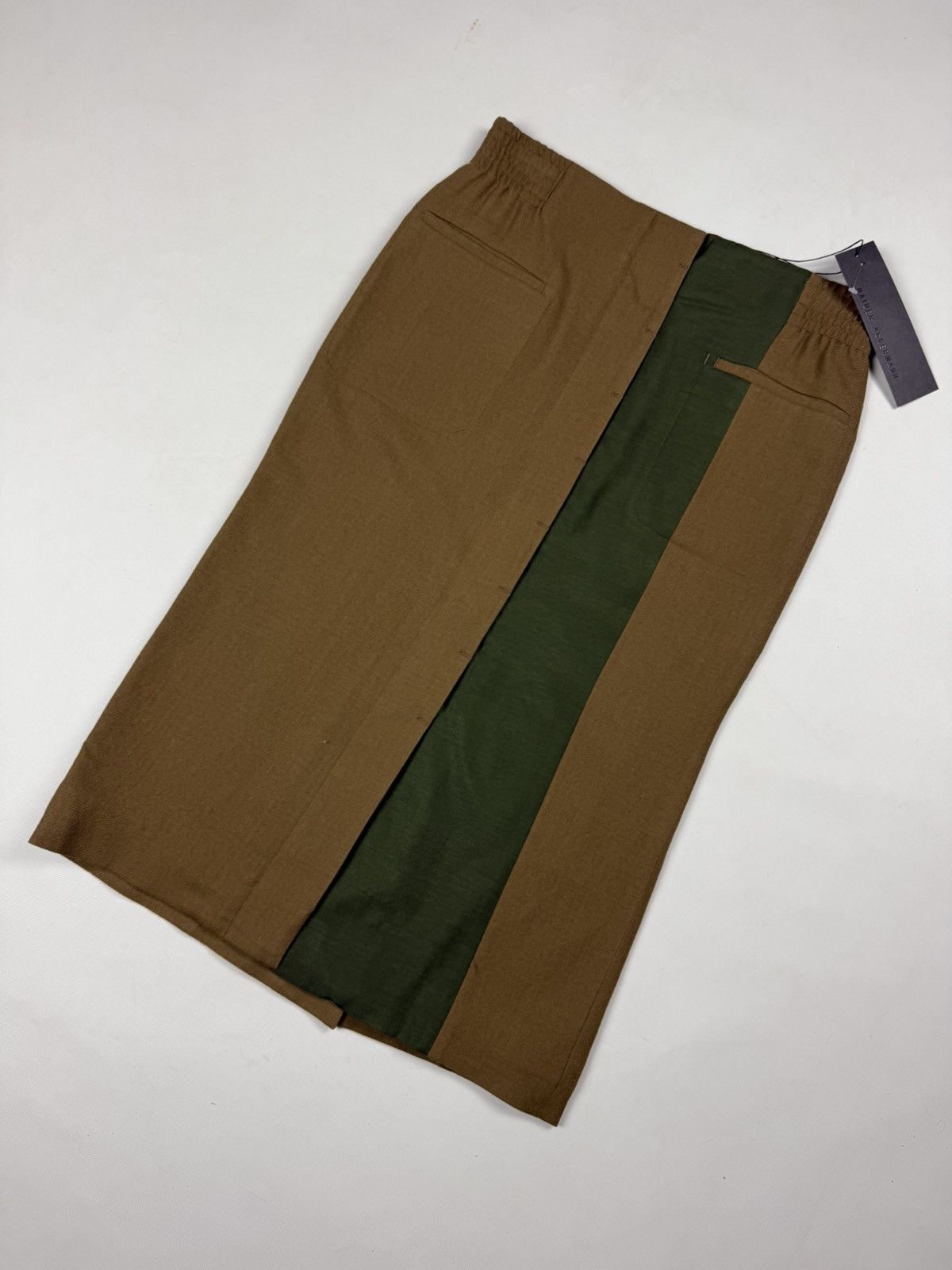 Haider Ackermann BNWT! Haider Ackermann Ladies Wool Pencil Midi Skirt Size 27" / US 4 / IT 40 - 4 Thumbnail