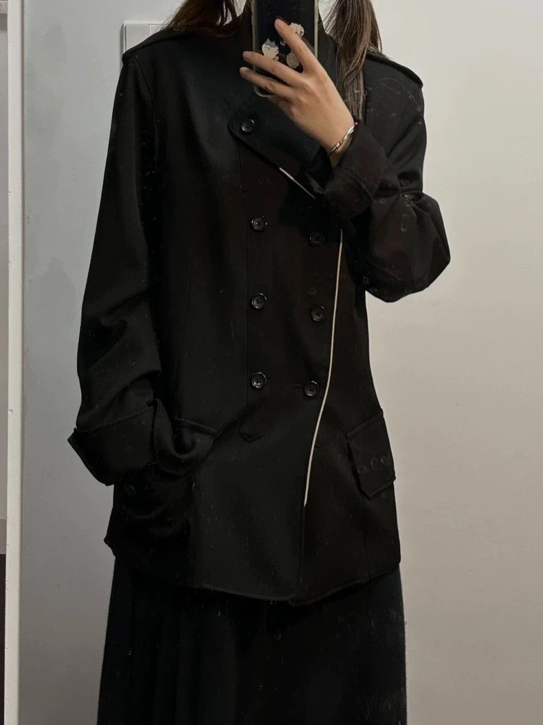 Yohji Yamamoto Yohji Yamamoto 12ss White Line Construction Jacket 2501-Nex Size US L / EU 52-54 / 3 - 4 Thumbnail