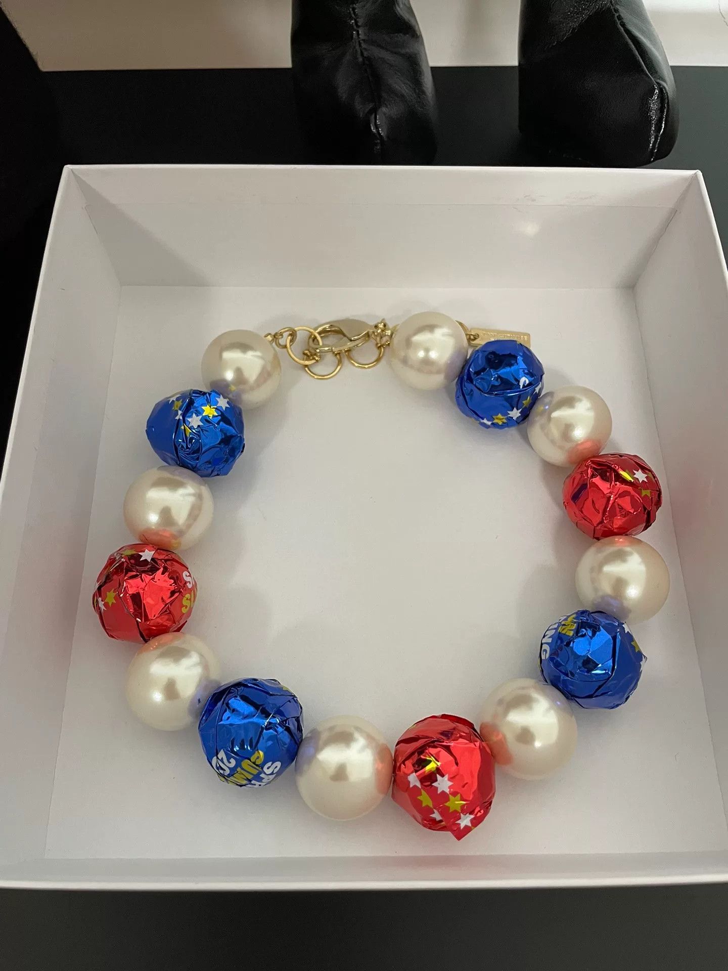 Junya Watanabe Junya Watanabe Comme des Garçons Colorful Pearl Necklace Size ONE SIZE - 1 Thumbnail