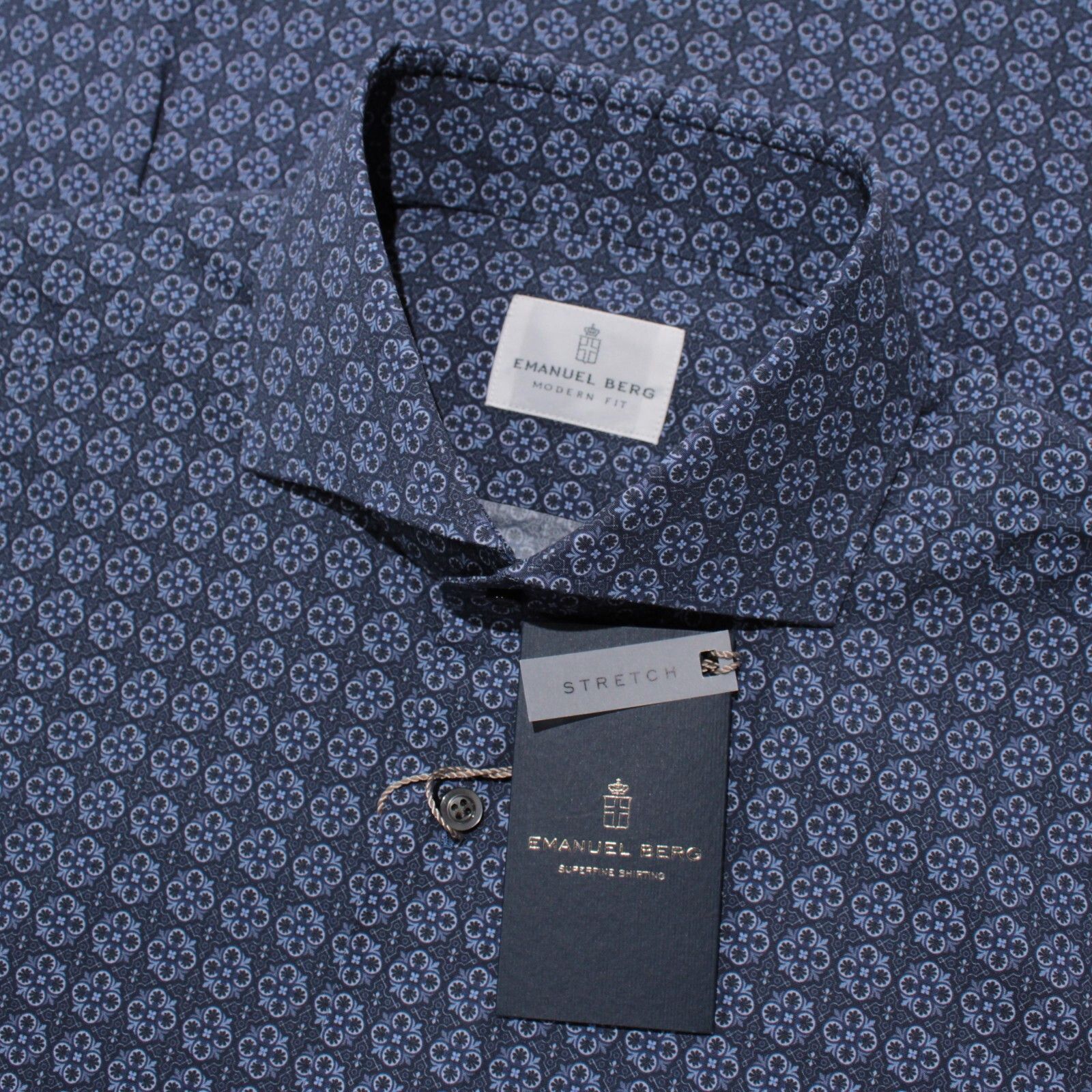 Other Emanuel Berg New with tags Shirt Size M US In Blue Size US M / EU 48-50 / 2 - 1 Thumbnail