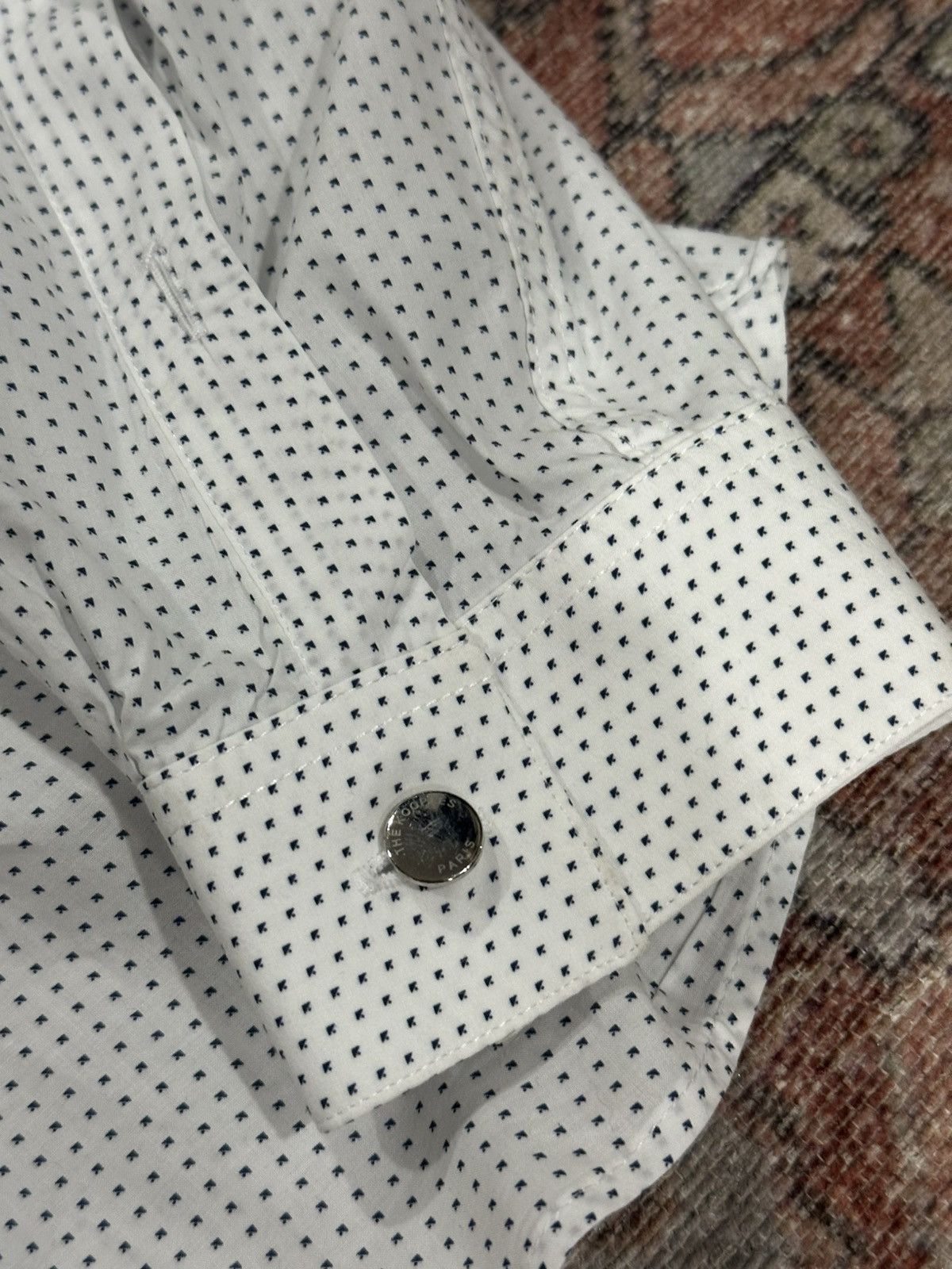 The Kooples The Kooples White Button Up Shirt Size US L / EU 52-54 / 3 - 3 Thumbnail