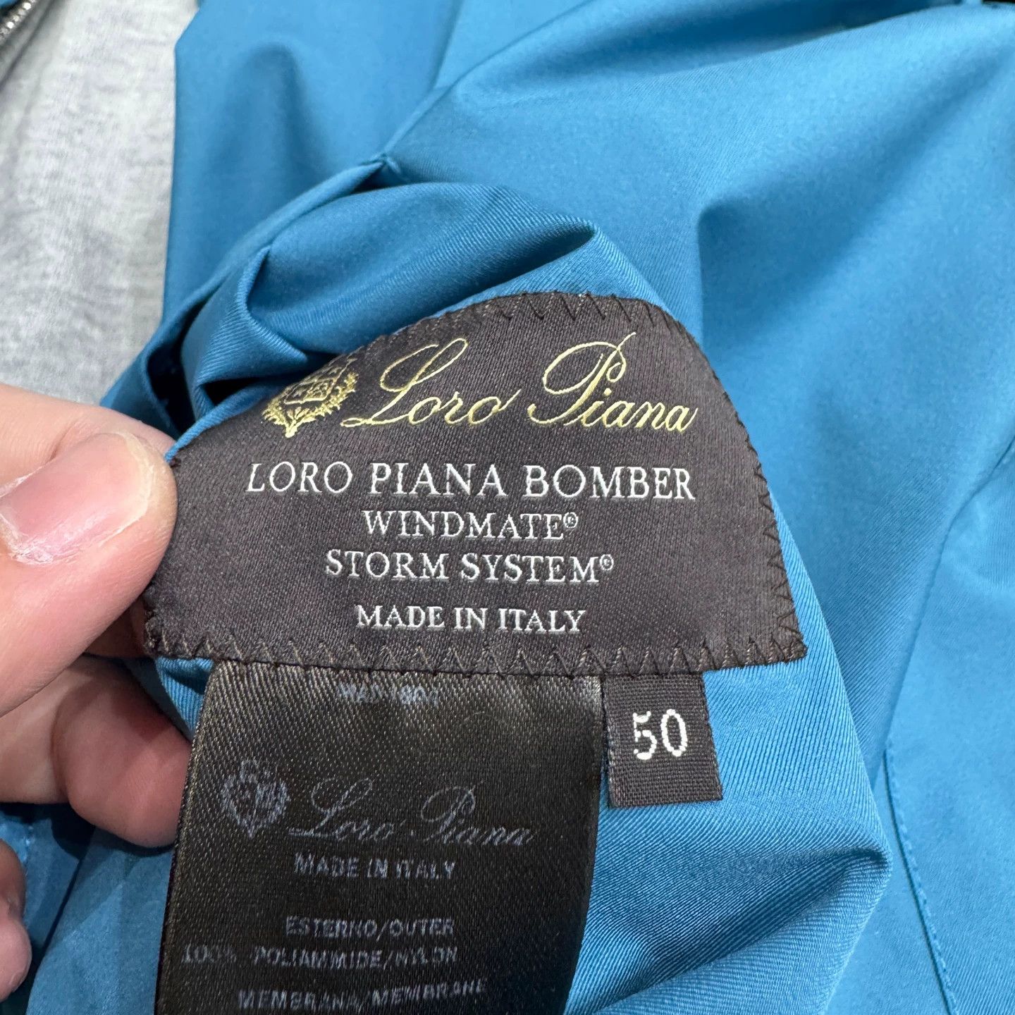 Loro Piana Loro Piana Reversible Bomber Nylon & Cashmere 50 Size US M / EU 48-50 / 2 - 3 Thumbnail