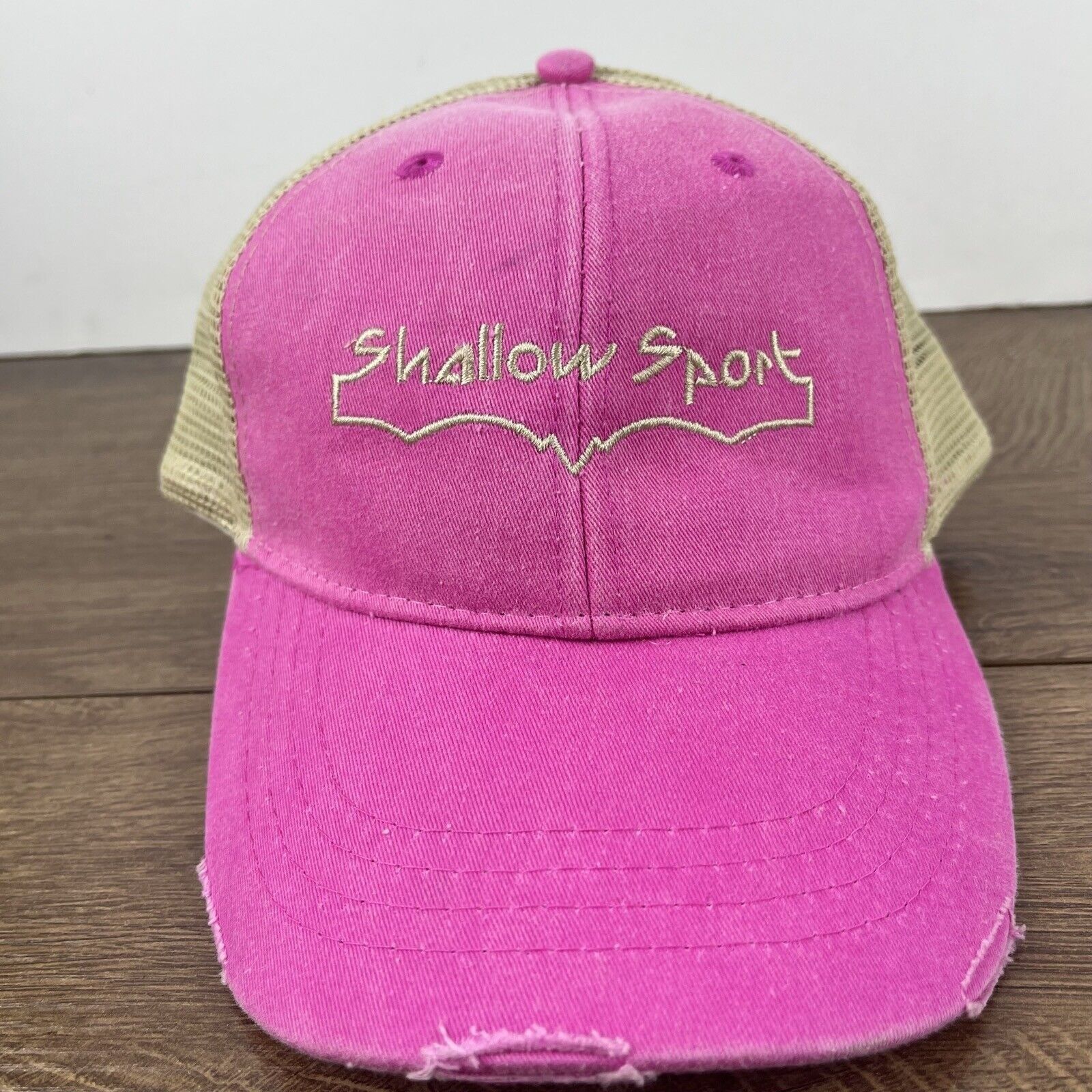 Other Shallow Sport Hat Shallow Snapback Hat Pink Hat Adjustable P Size ONE SIZE - 6 Thumbnail