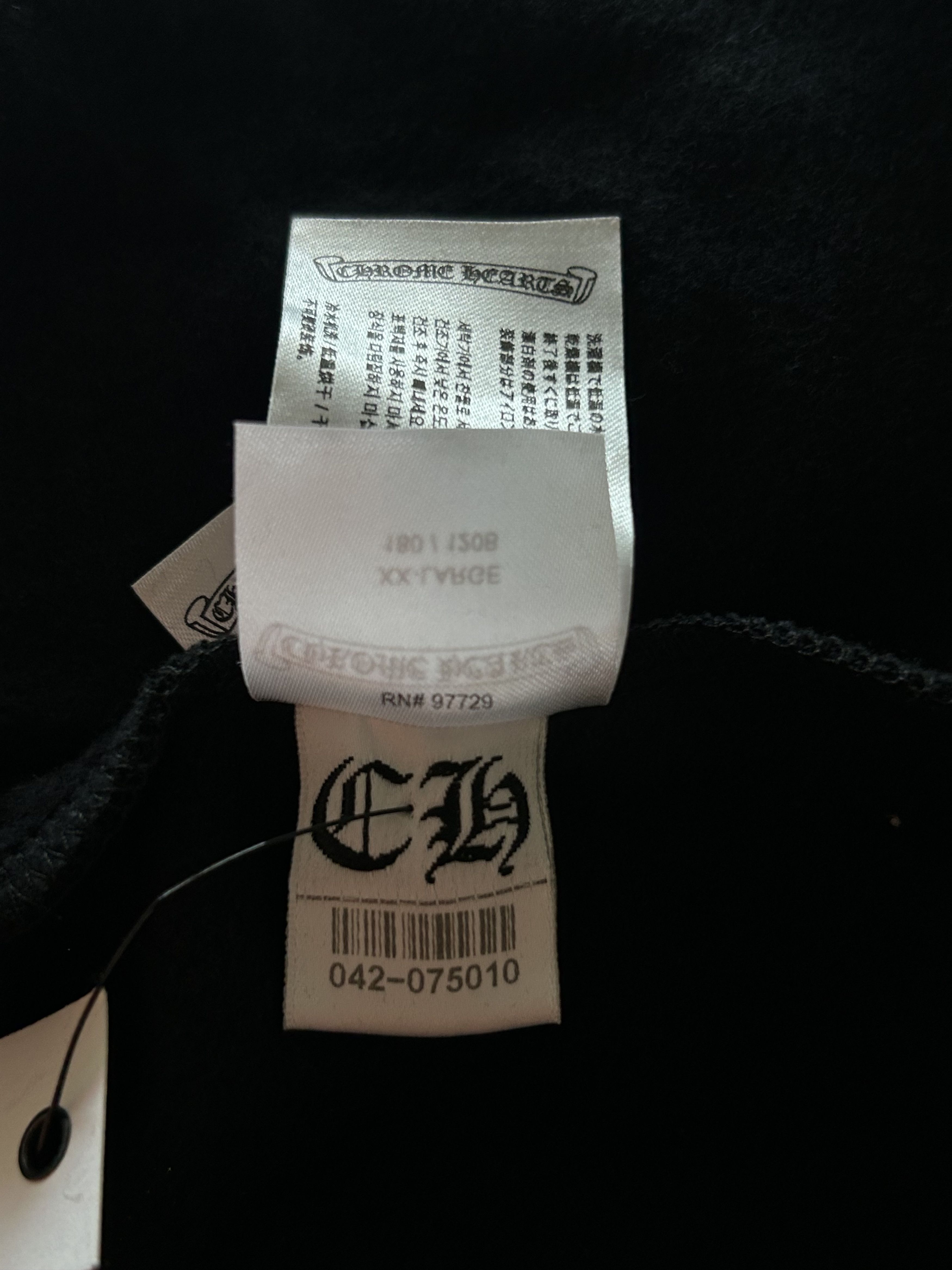 Chrome Hearts Chrome Hearts Black, White & Pink Deadly Doll Zip Up Hoodie Size US XXL / EU 58 / 5 - 6 Thumbnail