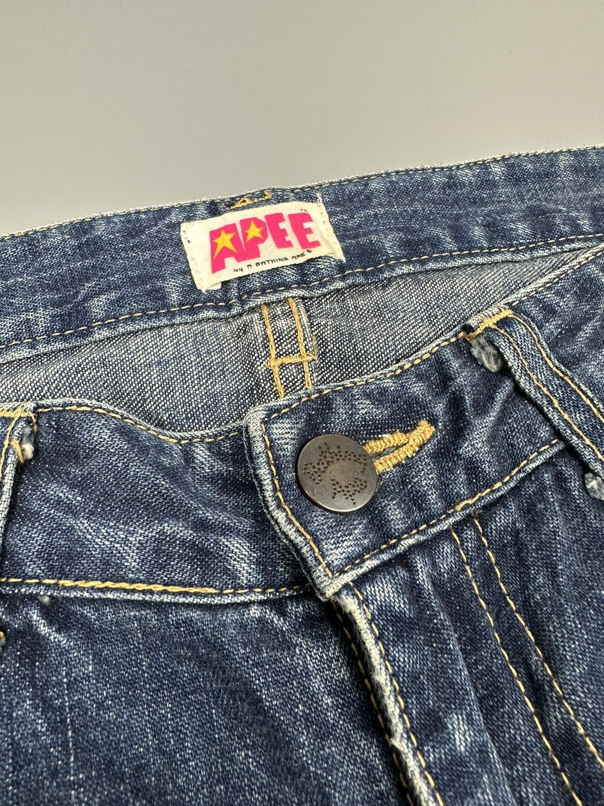 Bape Vintage Bape Sta Denim Size 32" / US 10 / IT 46 - 8 Thumbnail