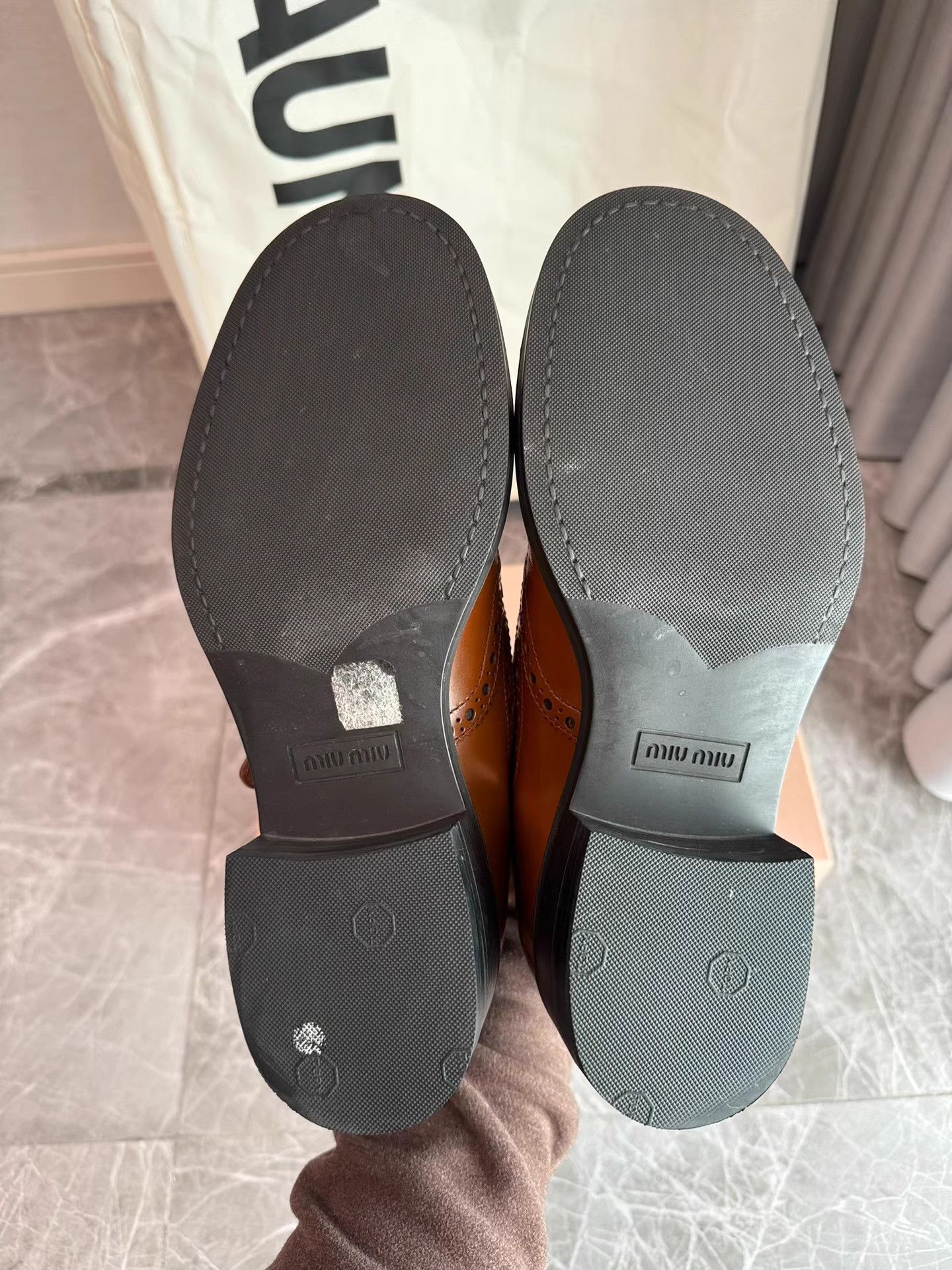 Miu Miu Miu Miu x Church’s Vintage British Oxford Loafers K6 Size US 6 / IT 36 - 8 Thumbnail