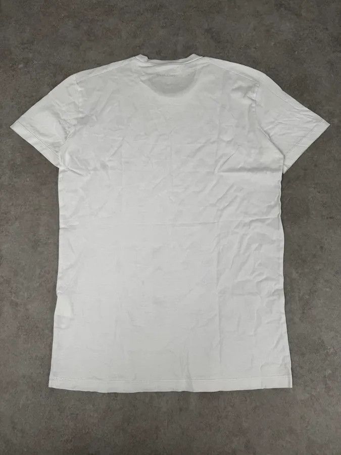 Dsquared2 2010s Dsquared2 White Safety Pin T-Shirt Size US S / EU 44-46 / 1 - 4 Thumbnail