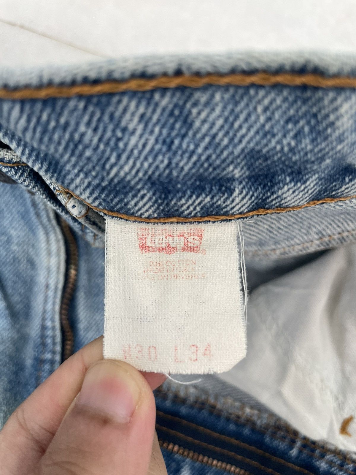 Levi's × Vintage Vintage Levis 517 Orange Tag Flare Jeans Size US 30 / EU 46 - 8 Thumbnail