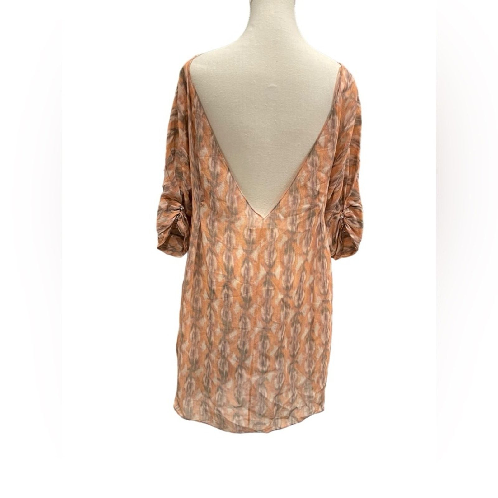 Zac Posen Zac Posen Silk Pastel Petals Dress Size: 8 Size M / US 6-8 / IT 42-44 - 2 Thumbnail