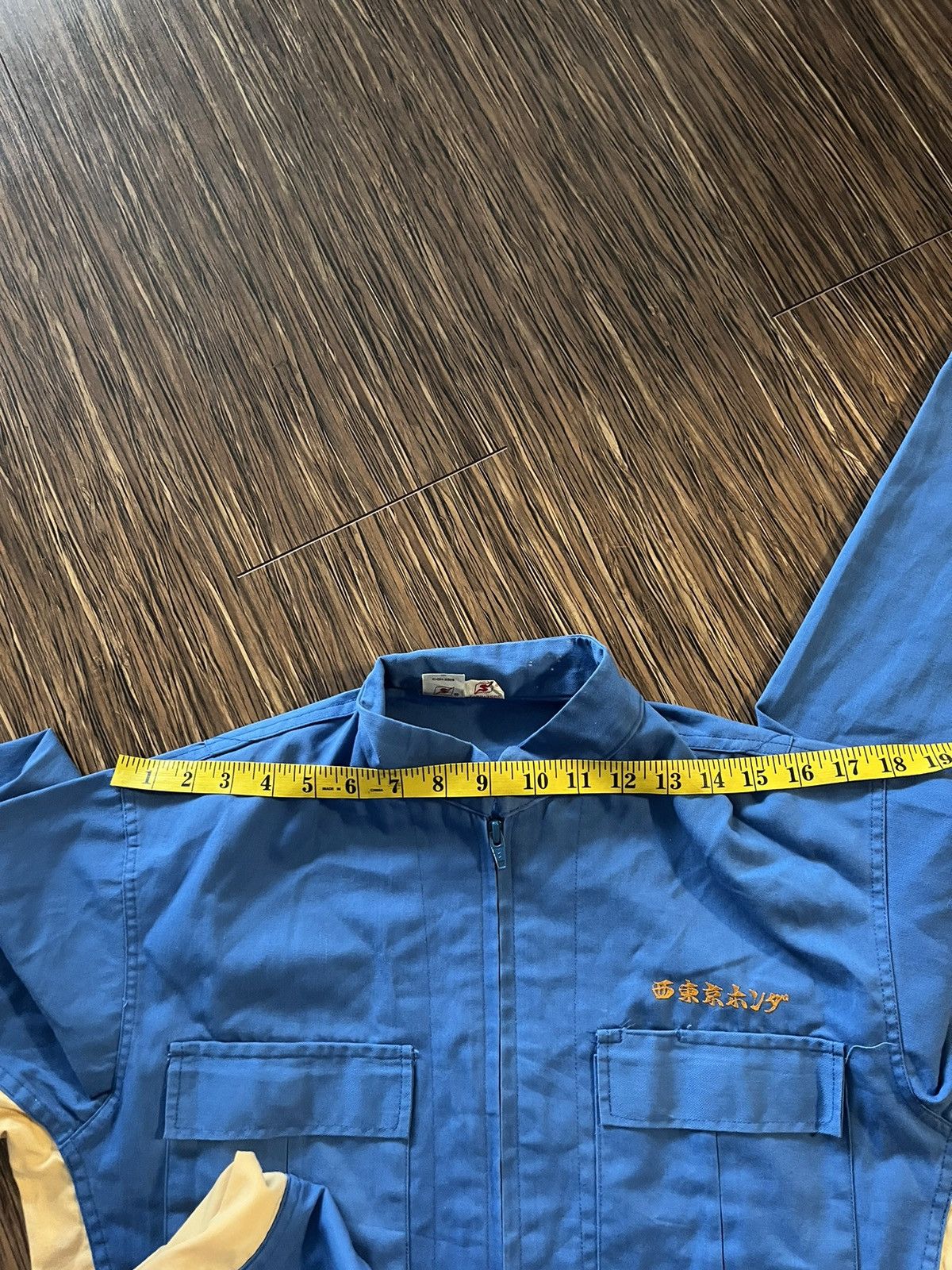 Japanese Brand × Vintage 80s vintage Japanese mechanic overalls jumpsuit worker Size US S / EU 44-46 / 1 - 16 Thumbnail