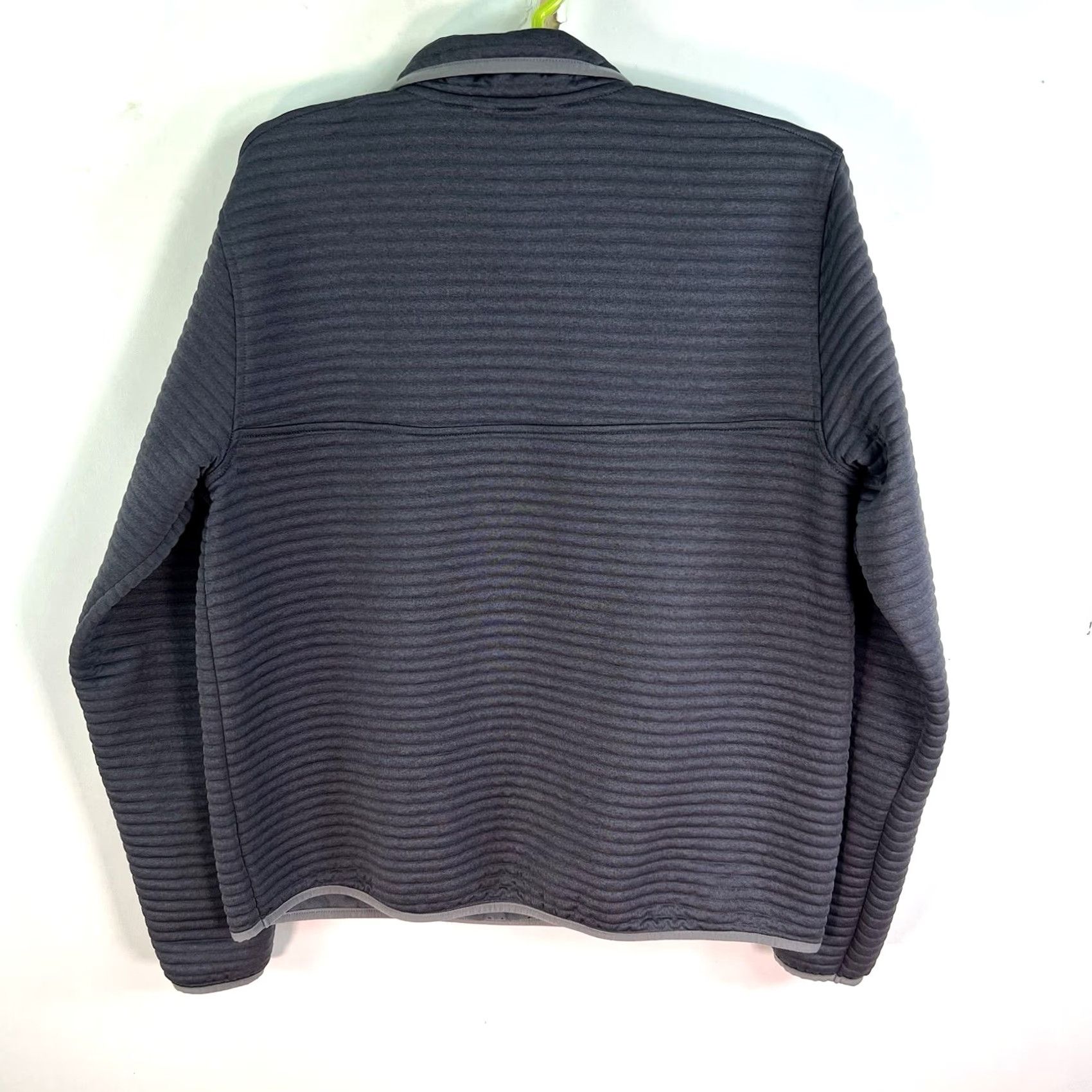 Vintage L.L.Bean Coastal Botanical Gardens Maine 1/4 Snap Sweatshirt Adult M Gray Smart Casual Outdoor Pullover Long Sleeve Logo Pocket 1/4 Zip Men Mens Size US M / EU 48-50 / 2 - 6 Thumbnail