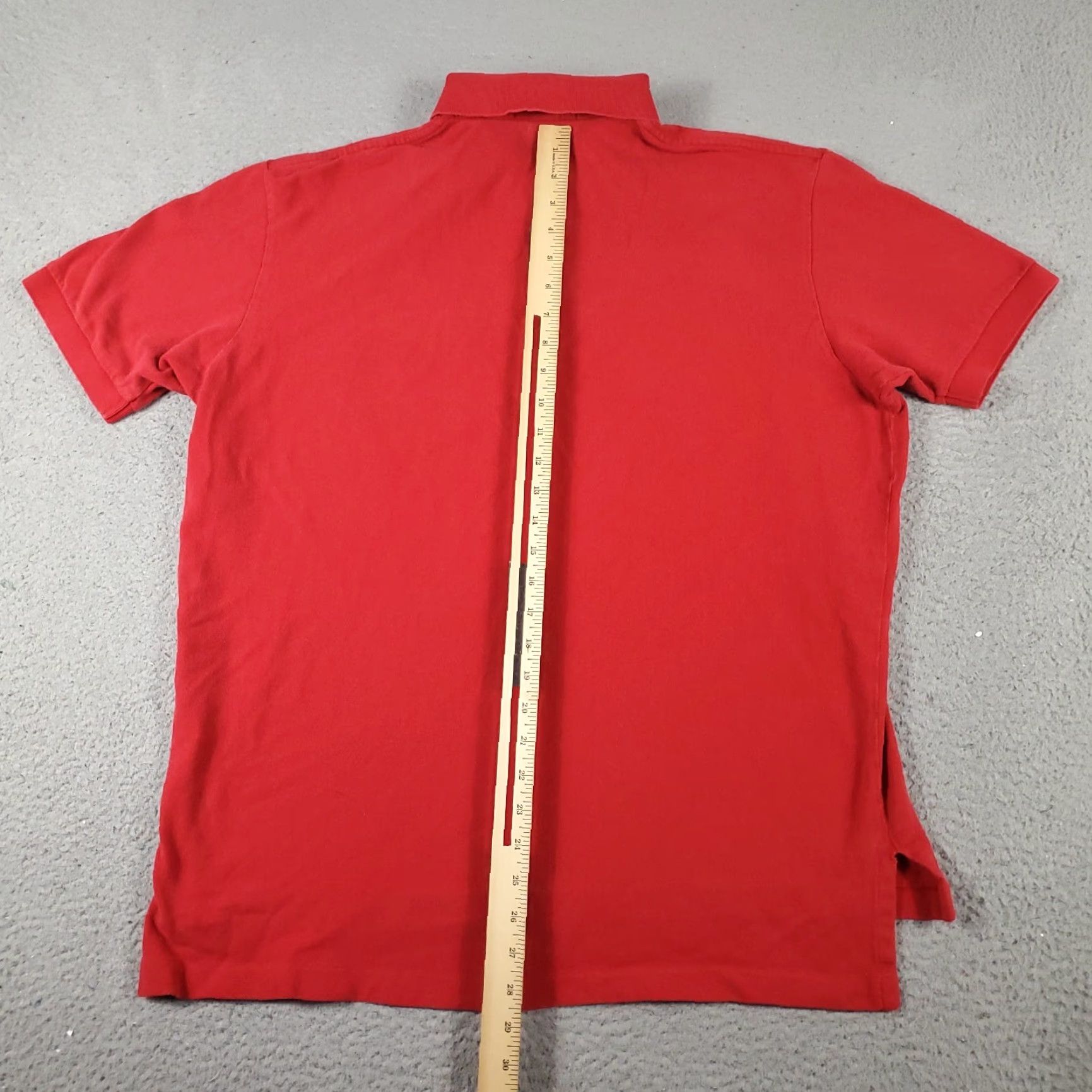 Ralph Lauren Ralph Lauren Polo Shirt Mens XL Red Pony Casual Short Sleeve Shirt (Polo) Size US XL / EU 56 / 4 - 4 Thumbnail