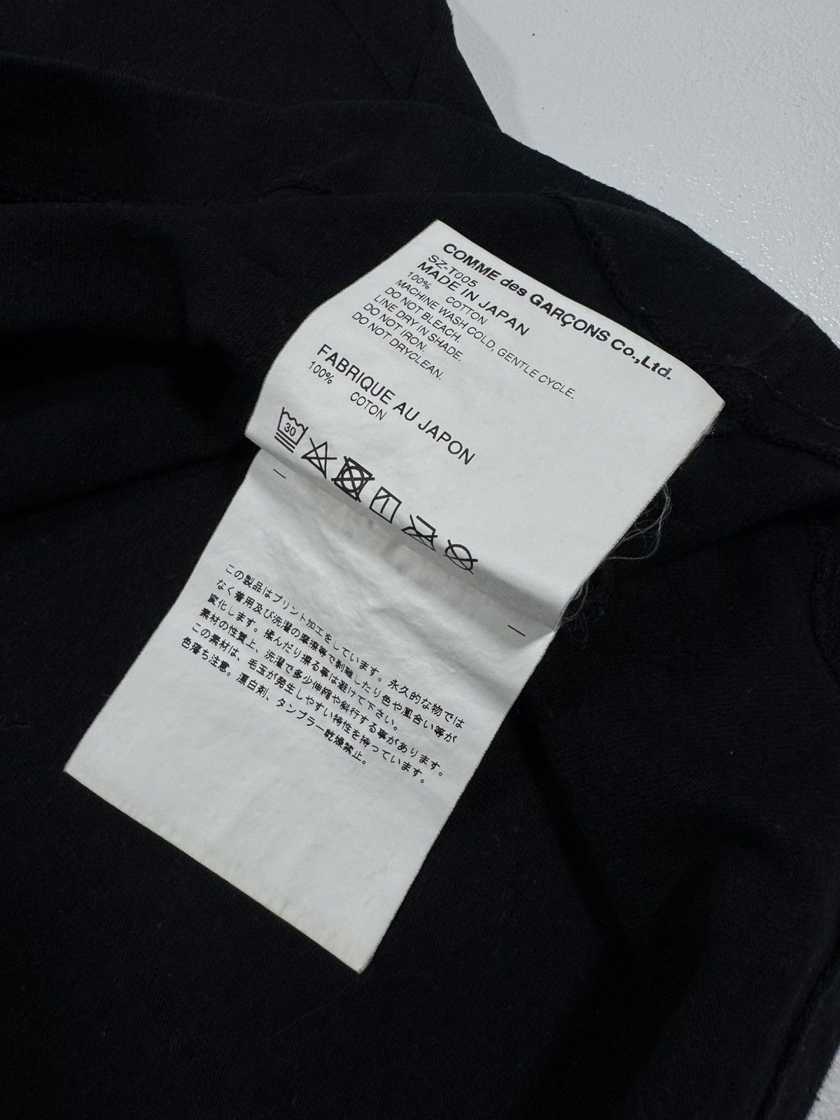 CDG by Comme des Garcons Comme Des Garcons CDG CDG CDG Logo T-Shirt Size US XL / EU 56 / 4 - 4 Thumbnail
