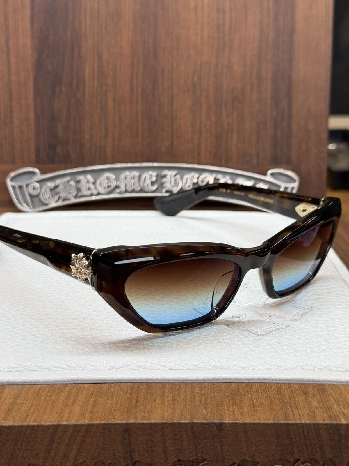 Chrome Hearts Chrome Hearts HALLLA BALUUUU Sunglasses Size ONE SIZE - 1 Thumbnail