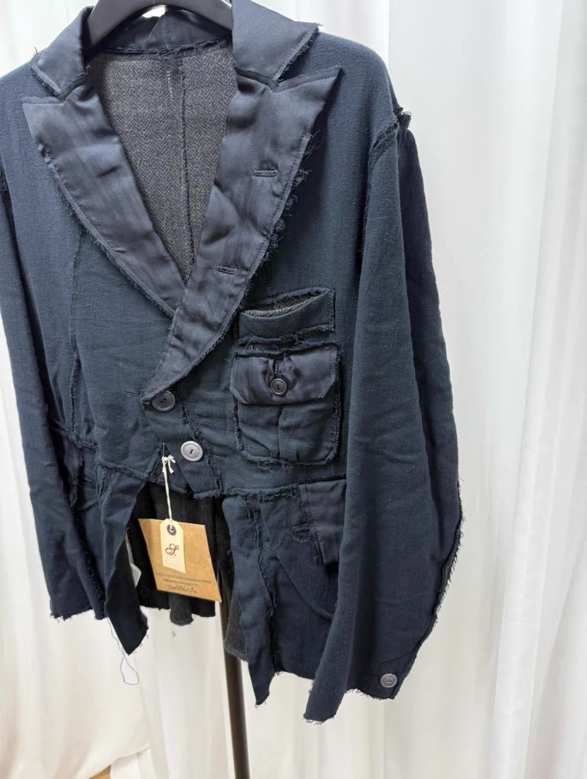 Takahiromiyashita The Soloist. The Soloist Destroyed Blazer Size US M / EU 48-50 / 2 - 2 Thumbnail