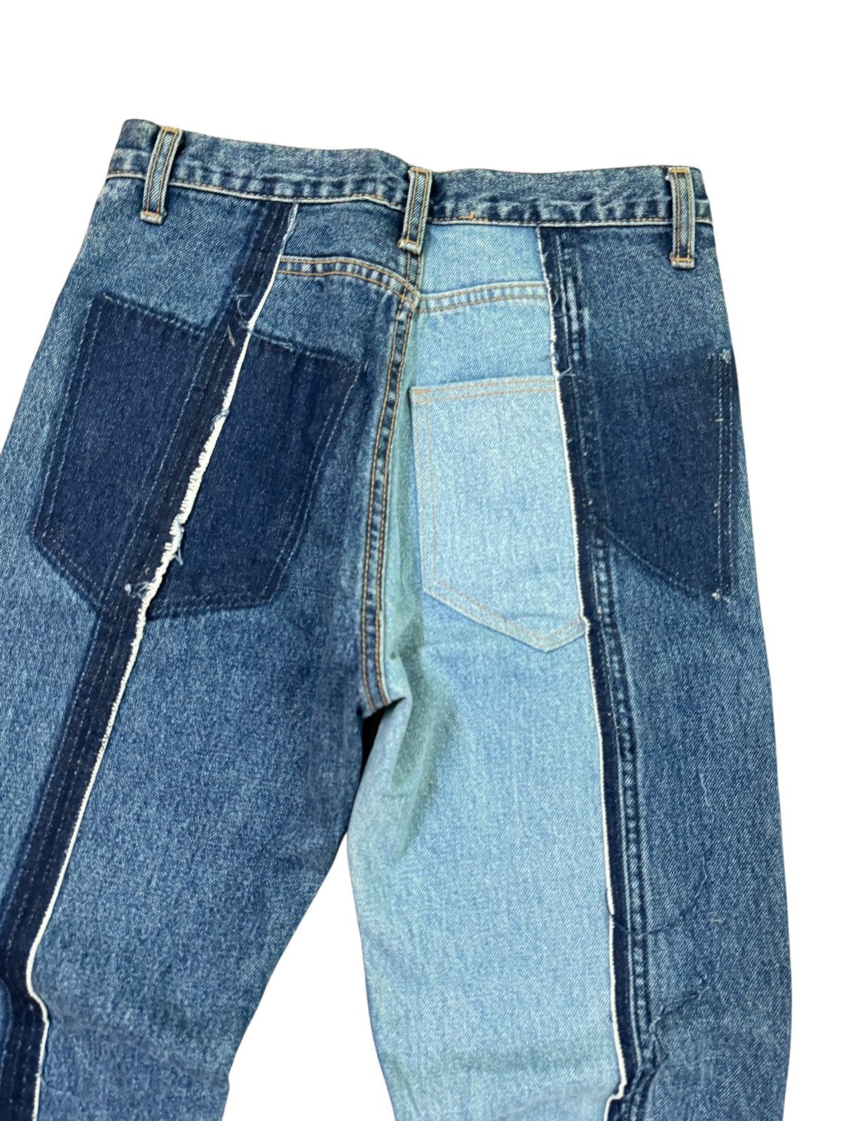 Hysteric Glamour Reconstructed Two Tone Denim Release Hem Size US 26 / EU 42 - 12 Thumbnail