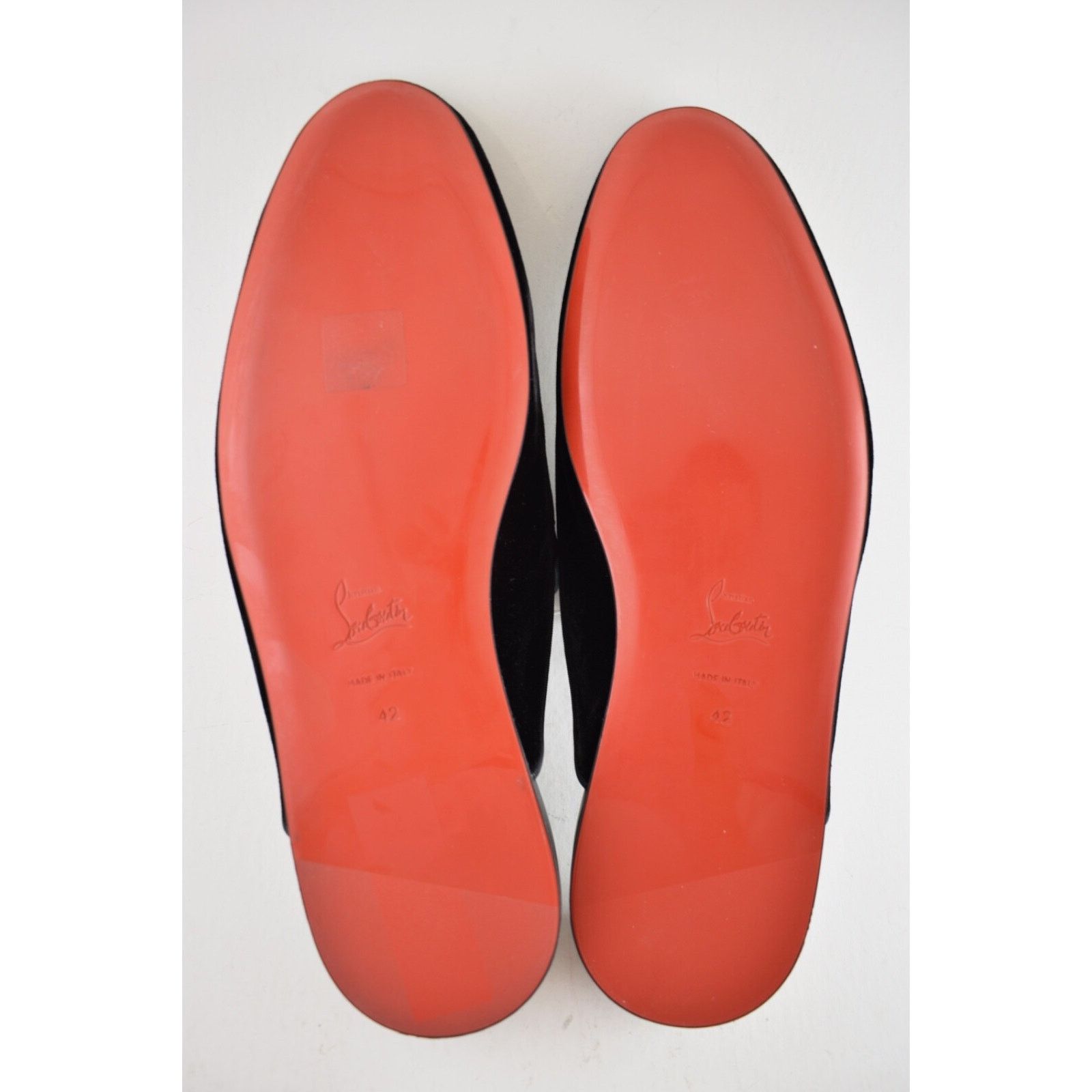 Christian Louboutin Christian Louboutin Navy Coolito Velvet Backless Loafer Size US 9 / EU 42 - 14 Thumbnail