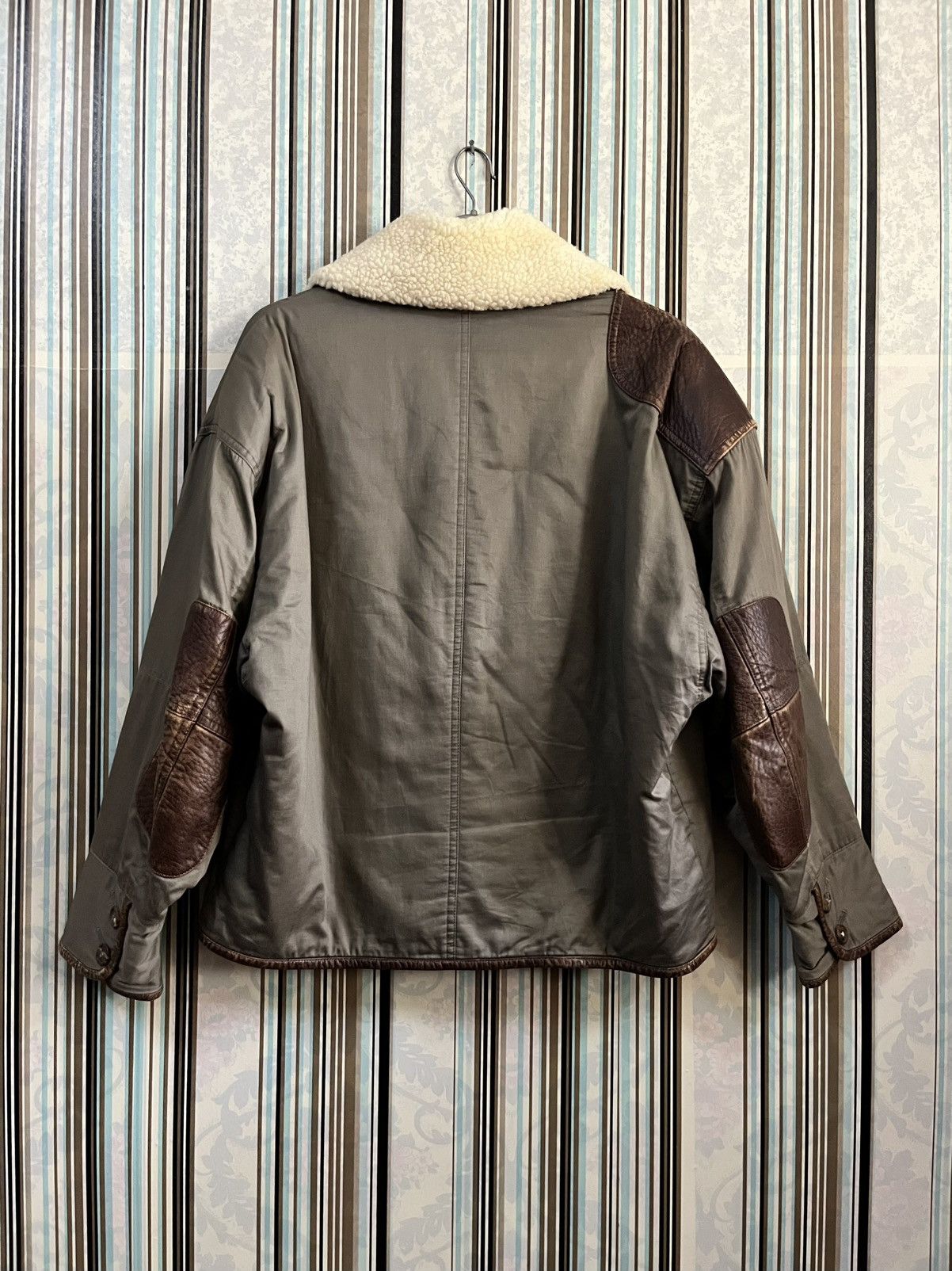 Japanese Brand 1980s UNCLE DOLCE G-1 panel leather #H2 Size US L / EU 52-54 / 3 - 2 Thumbnail