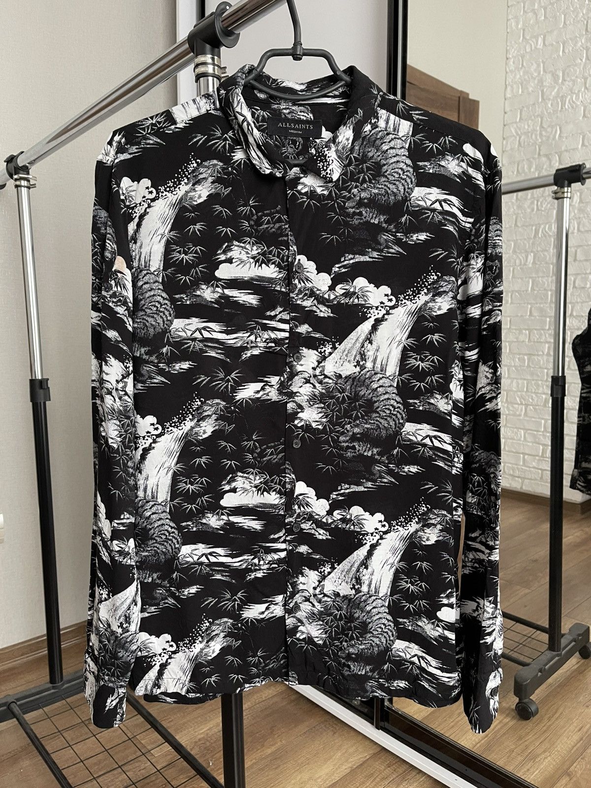Allsaints Allsaints Sunda Shirt Button Up Long Sleeve Size US M / EU 48-50 / 2 - 1 Thumbnail
