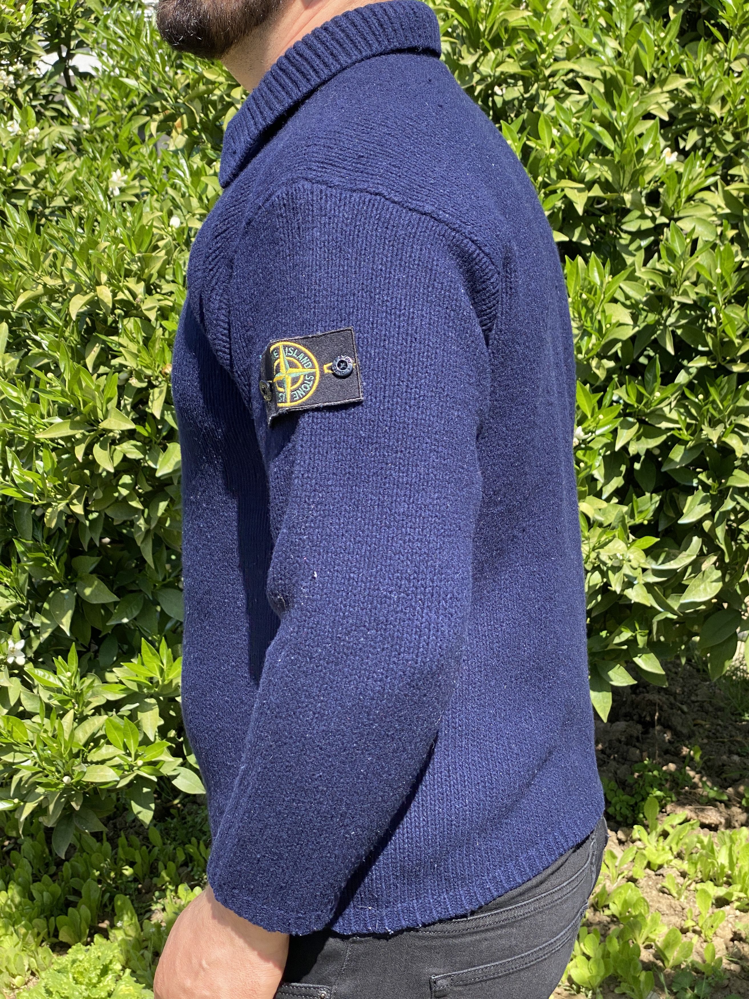 Stone Island Archive 1994 Stone Island Light Pullover Marina Size M Size US M / EU 48-50 / 2 - 9 Thumbnail