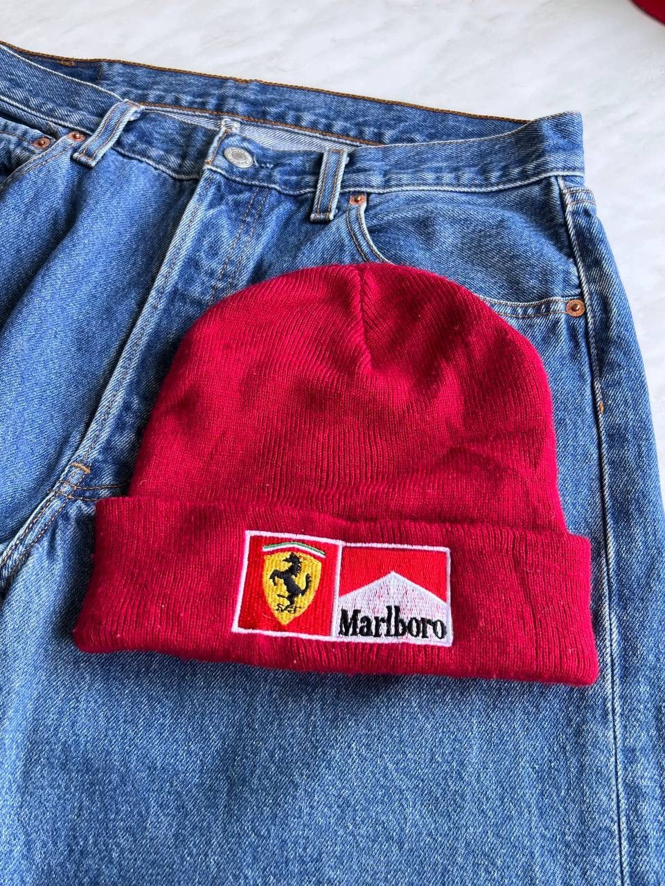Marlboro Marlboro Ferrari Racing vintage red beanie hat rare y2k Size ONE SIZE - 1 Thumbnail