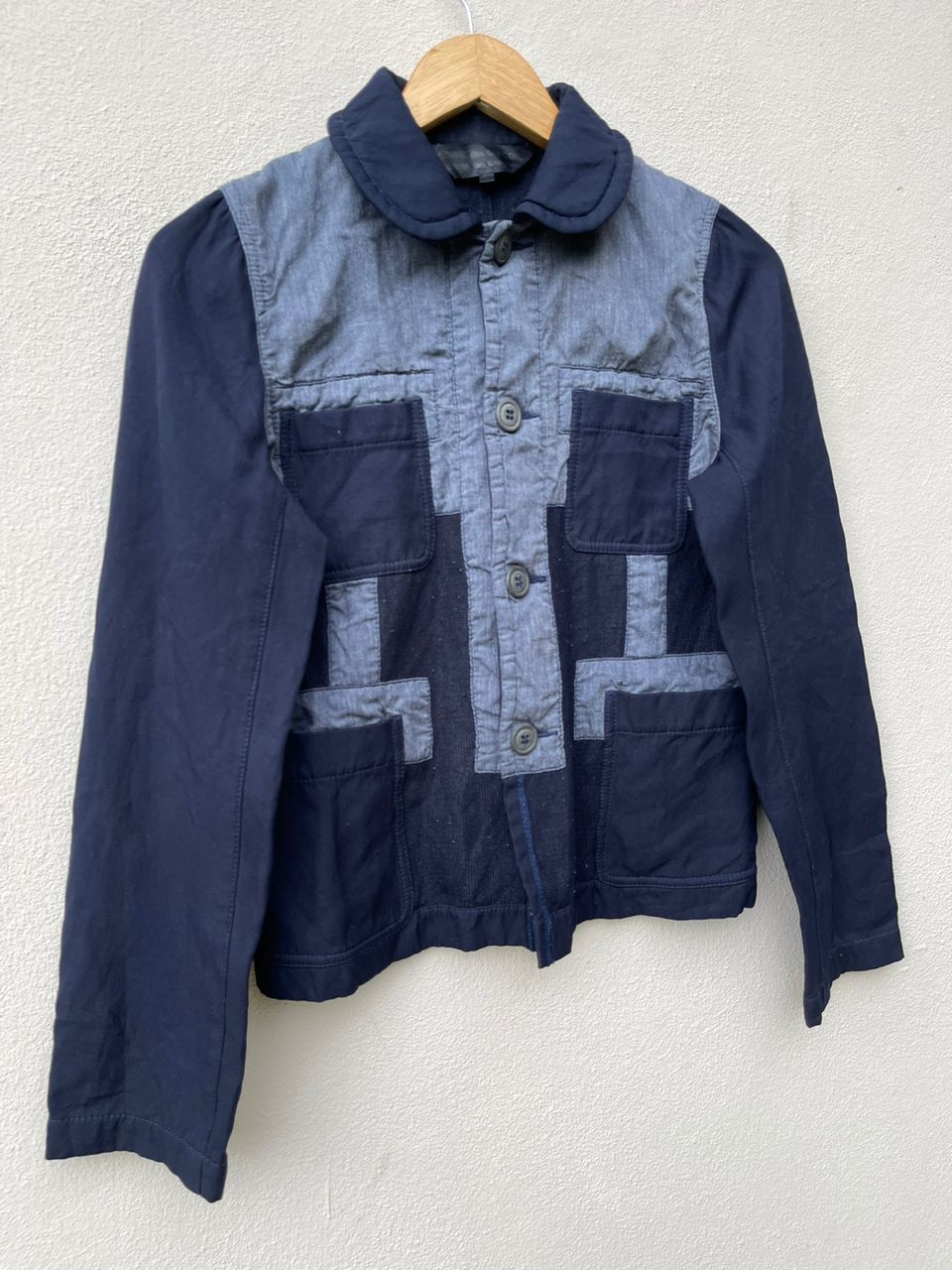 Comme des Garcons × Designer × Japanese Brand AD2010 Comme Des Garcons Patchwork Boro Jacket Size XS / US 0-2 / IT 36-38 - 12 Thumbnail