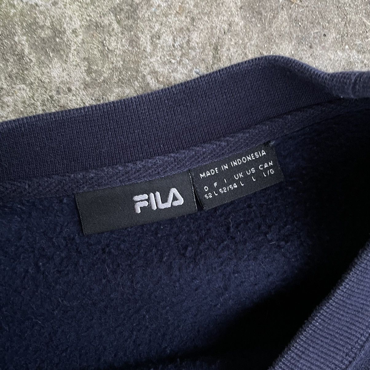 Fila × Vintage Vintage Fila Sweatshirt Big Logo Size L Streetwear Size US L / EU 52-54 / 3 - 6 Thumbnail