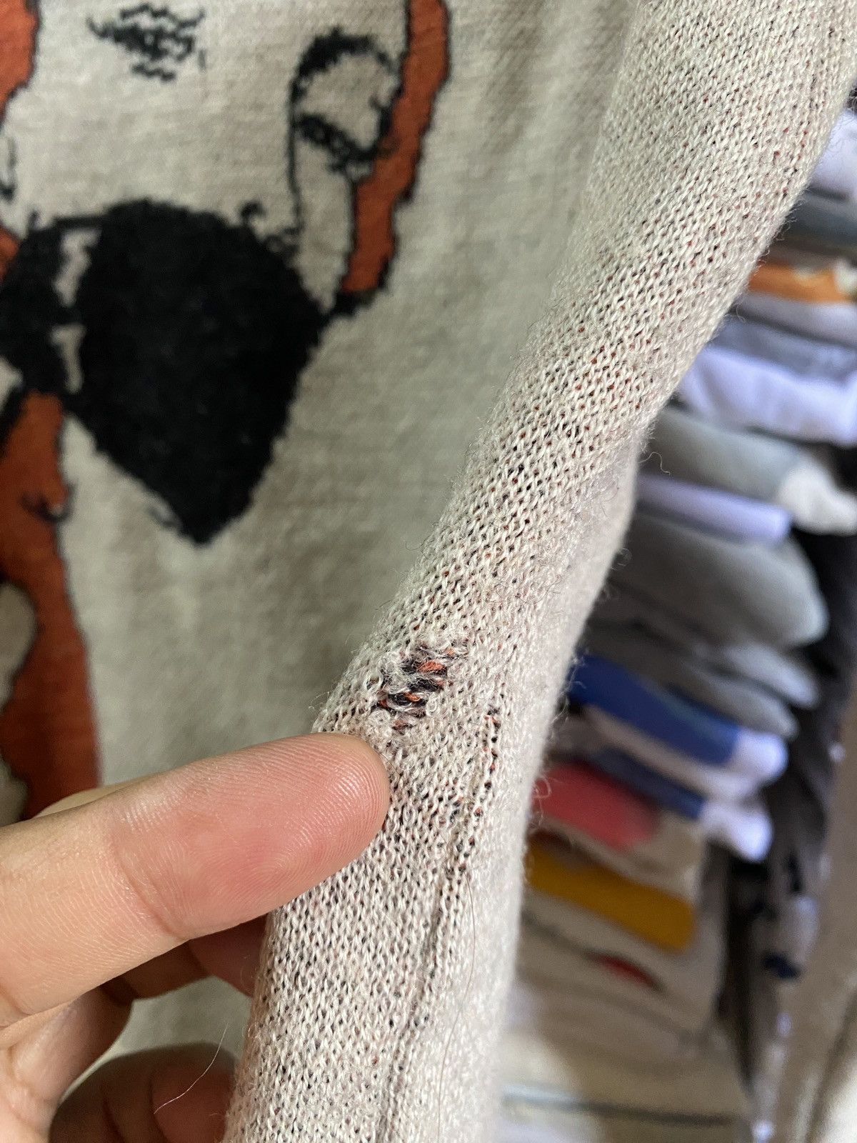 Designer × G.V.G.V. G.V.G.V Japan Wool Graphic Sweater Size US S / EU 44-46 / 1 - 4 Thumbnail