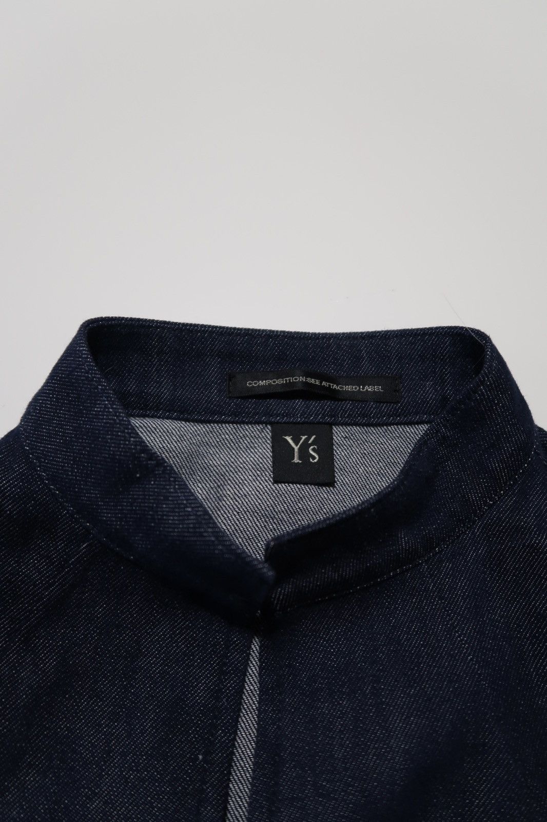 Yohji Yamamoto Raw denim Yohji Yamamoto jacket with mandarin collar Size 38R - 3 Thumbnail