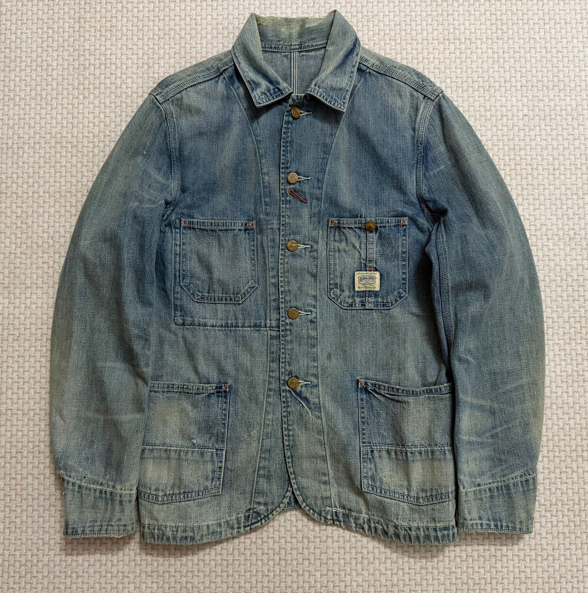 Denim & Supply Ralph Lauren Ralph Lauren Denim Supply Chore Jacket Size US S / EU 44-46 / 1 - 1 Thumbnail