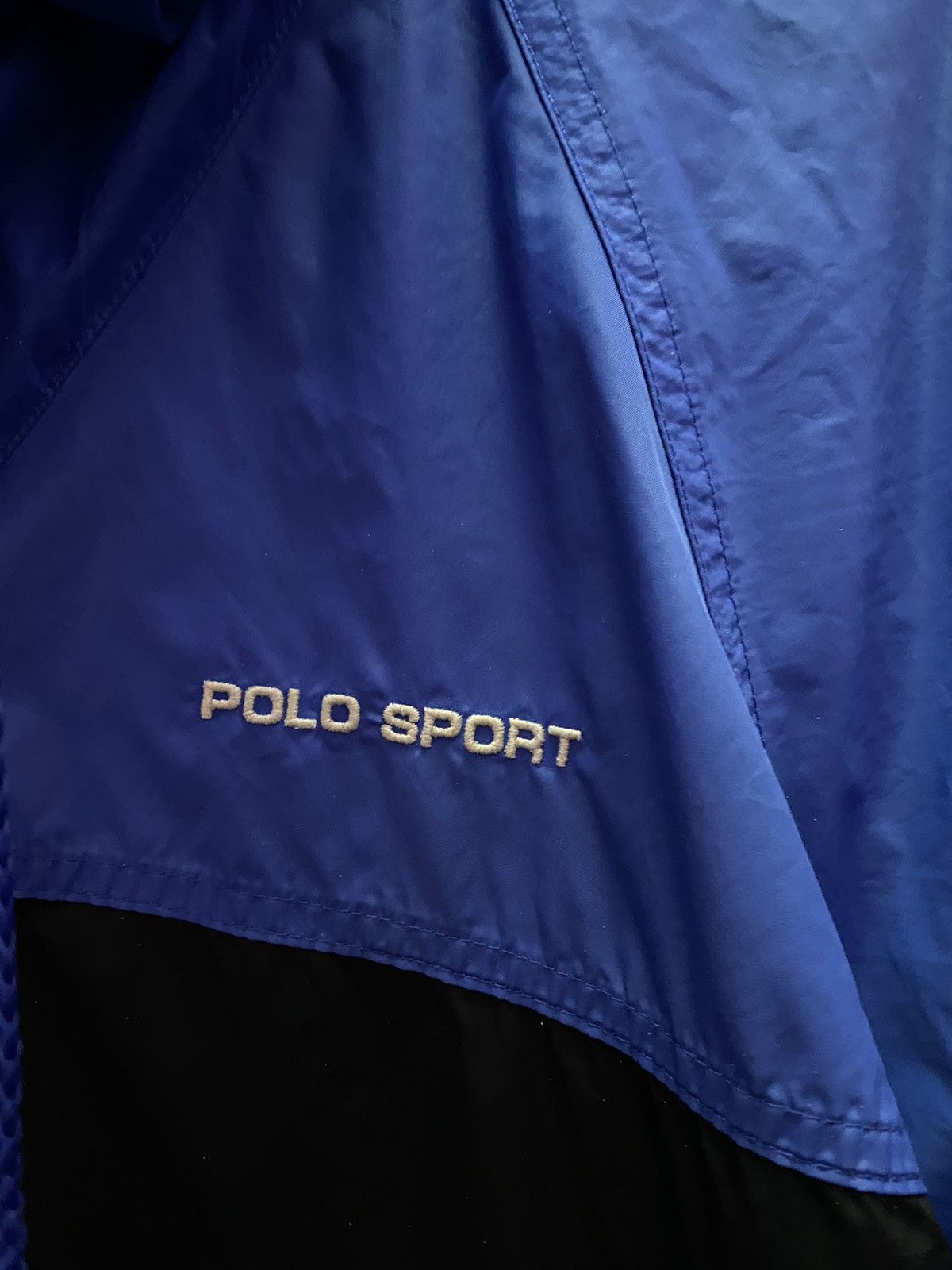 Polo Ralph Lauren × Ralph Lauren × Vintage Vintage 90s Polo Sport Spell Out Jacket Size US L / EU 52-54 / 3 - 4 Thumbnail