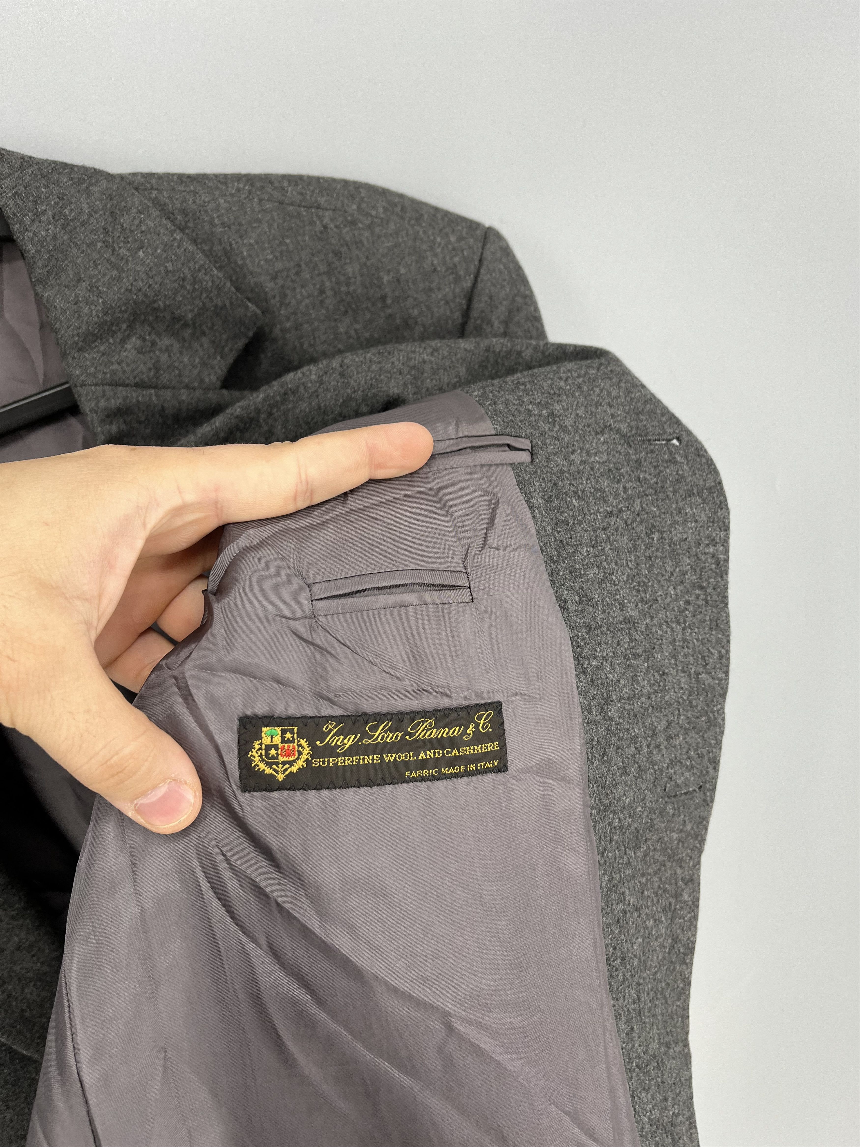 Hugo Boss HUGO BOSS Loro Piana Mens Wool Cashmere Blend Sports Blazer Size 50R - 8 Thumbnail