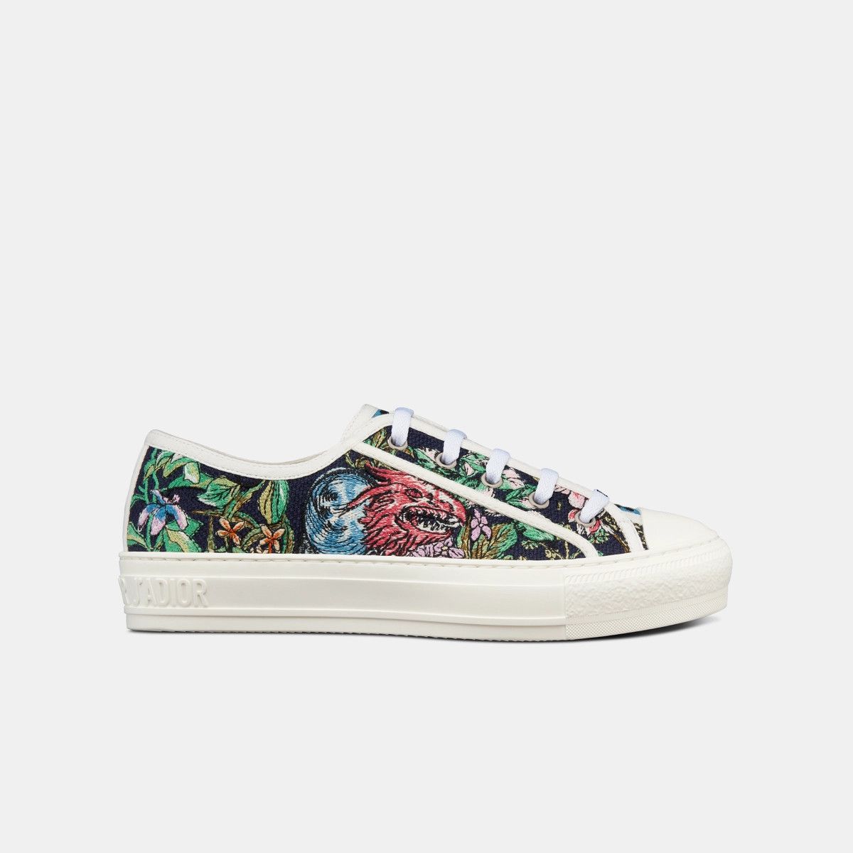 image of Dior O1Bcso1Str0324 Sneaker In Black Multicolor, Women's